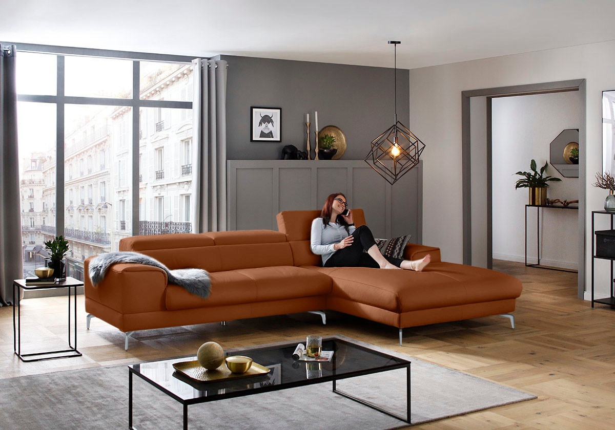 W.SCHILLIG Ecksofa "piedroo, Designsofa mit tollem Sitzkomfort, elegant und günstig online kaufen