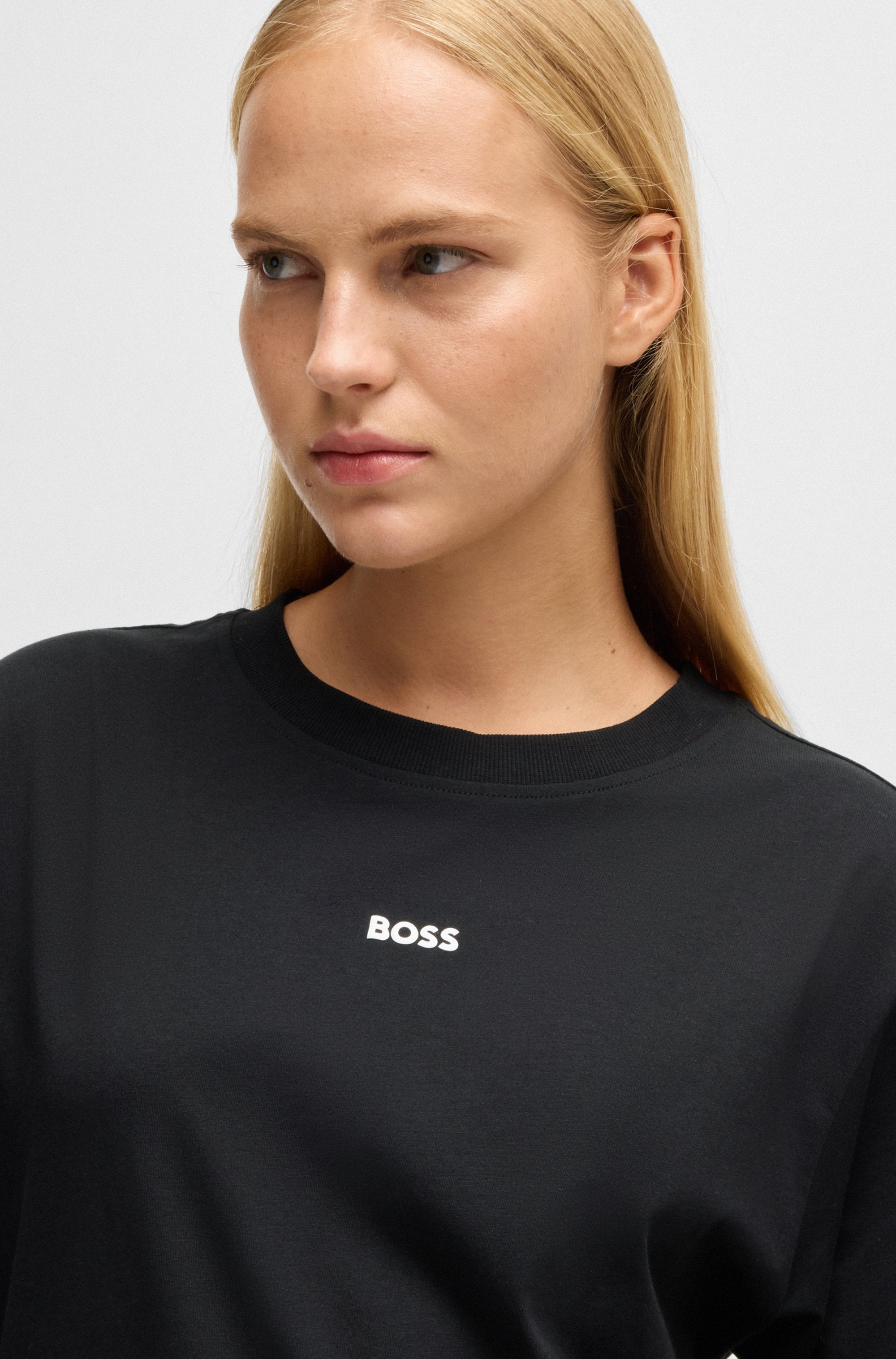 BOSS ORANGE T-Shirt »C_Enis«, mit weiten Ärmeln
