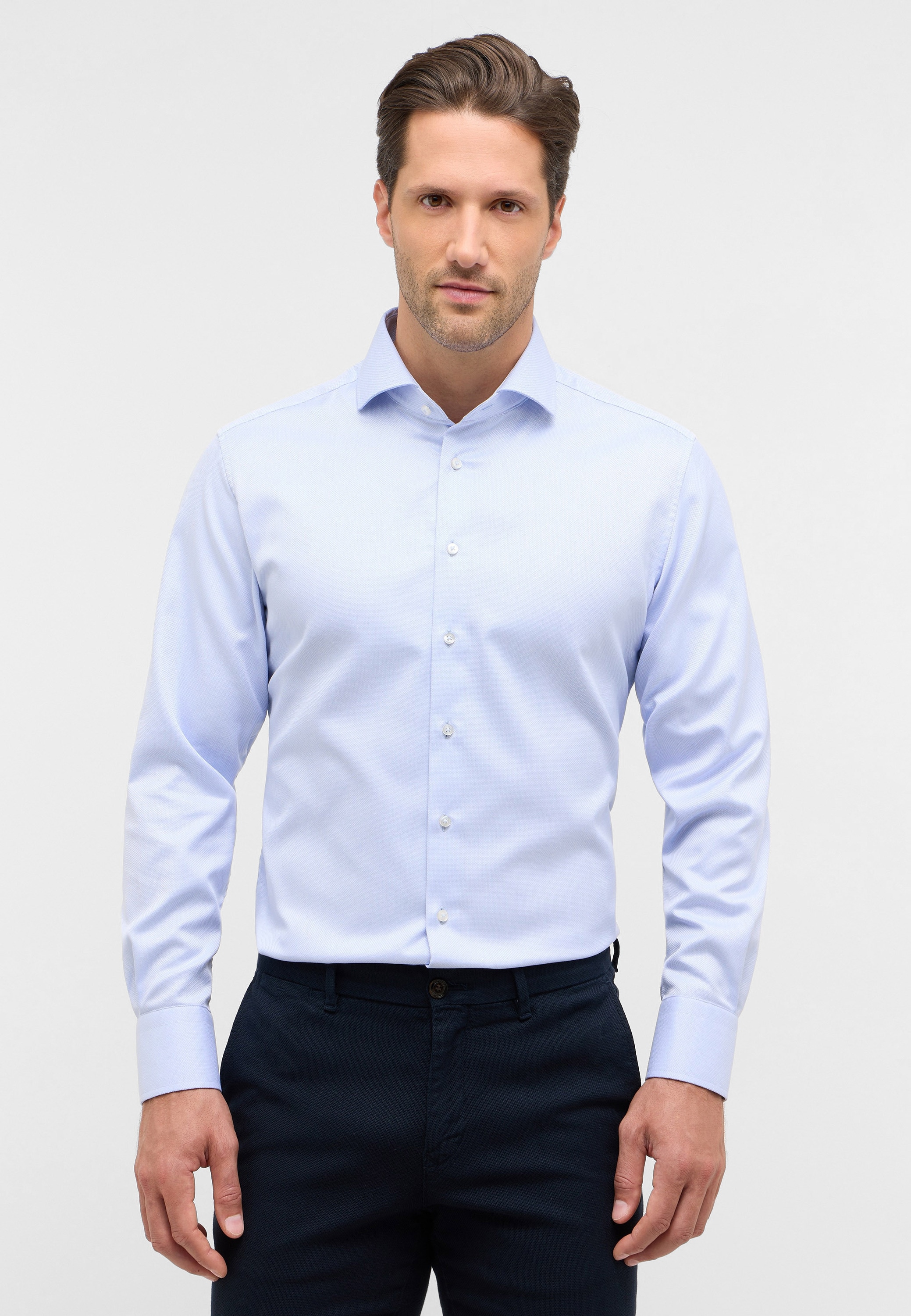 Eterna Langarmhemd "MODERN FIT" NON IRON (bügelfrei) günstig online kaufen