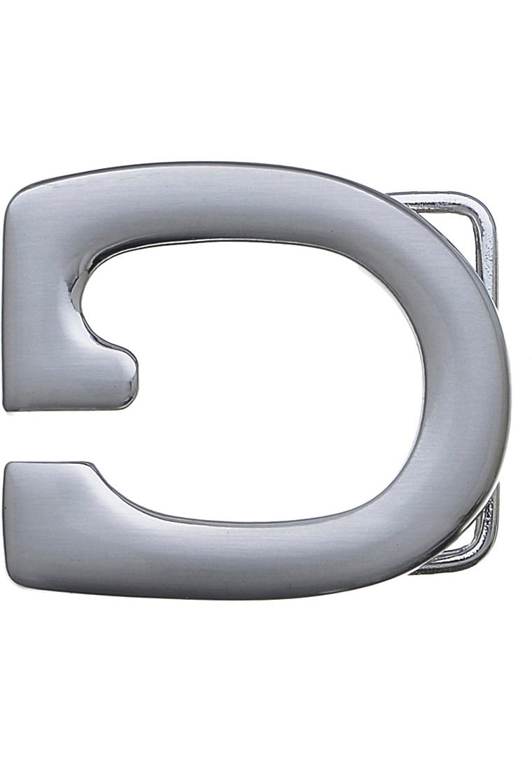 Rettungsring Gürtel Gürtelschnalle Wechselschnalle "Offen Rund Silber Satin günstig online kaufen
