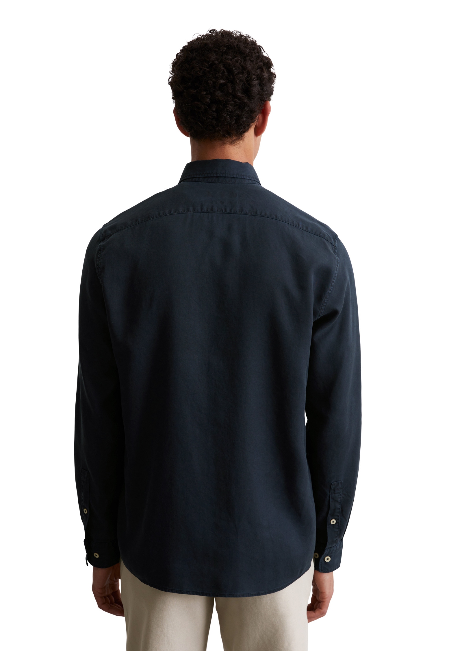 Marc O'Polo Langarmhemd »aus softem TENCEL™ Lyocell«