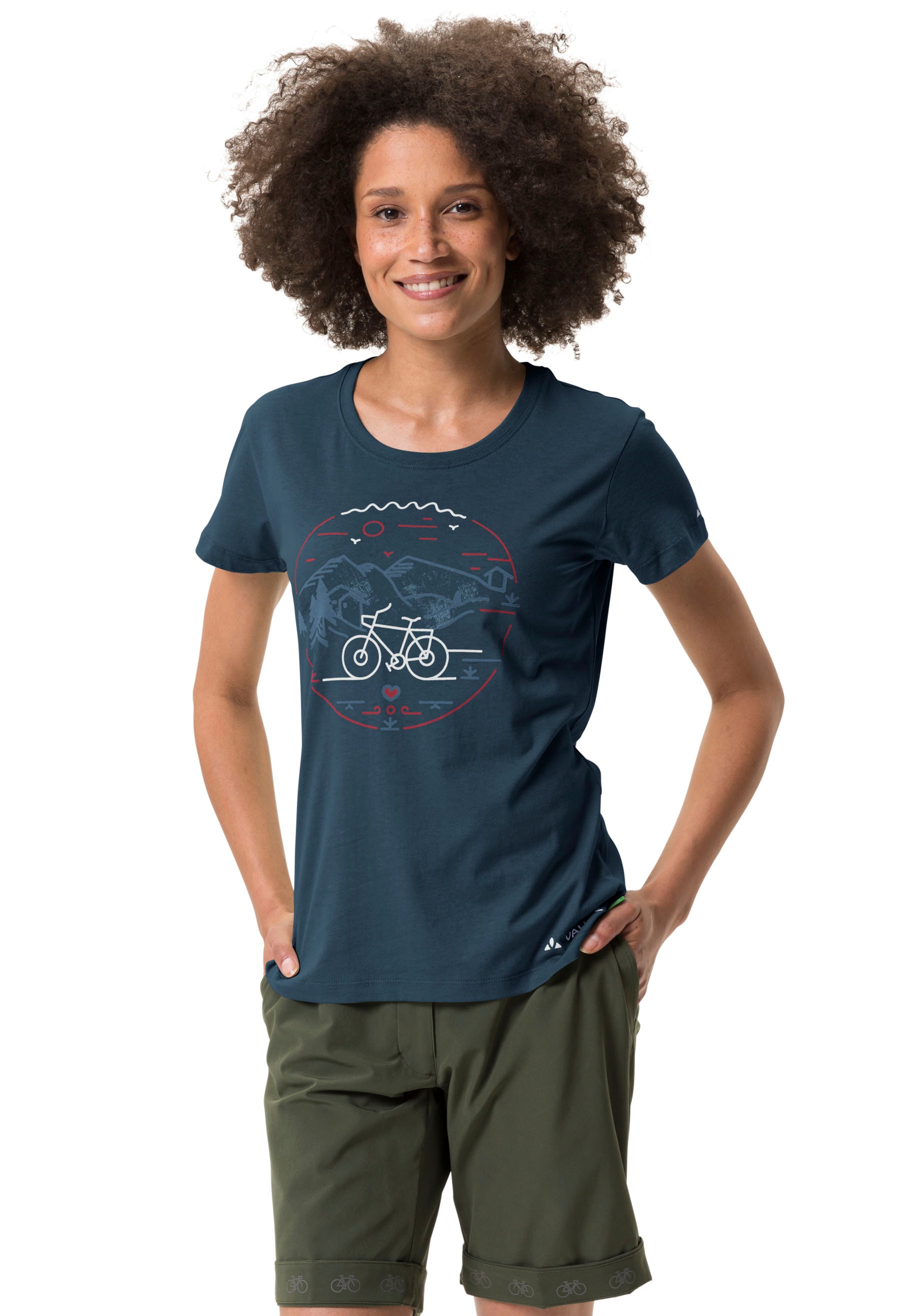 VAUDE Funktionsshirt »WOMEN'S CYCLIST T-SHIRT V«, (1 tlg.) online bestellen  | BAUR