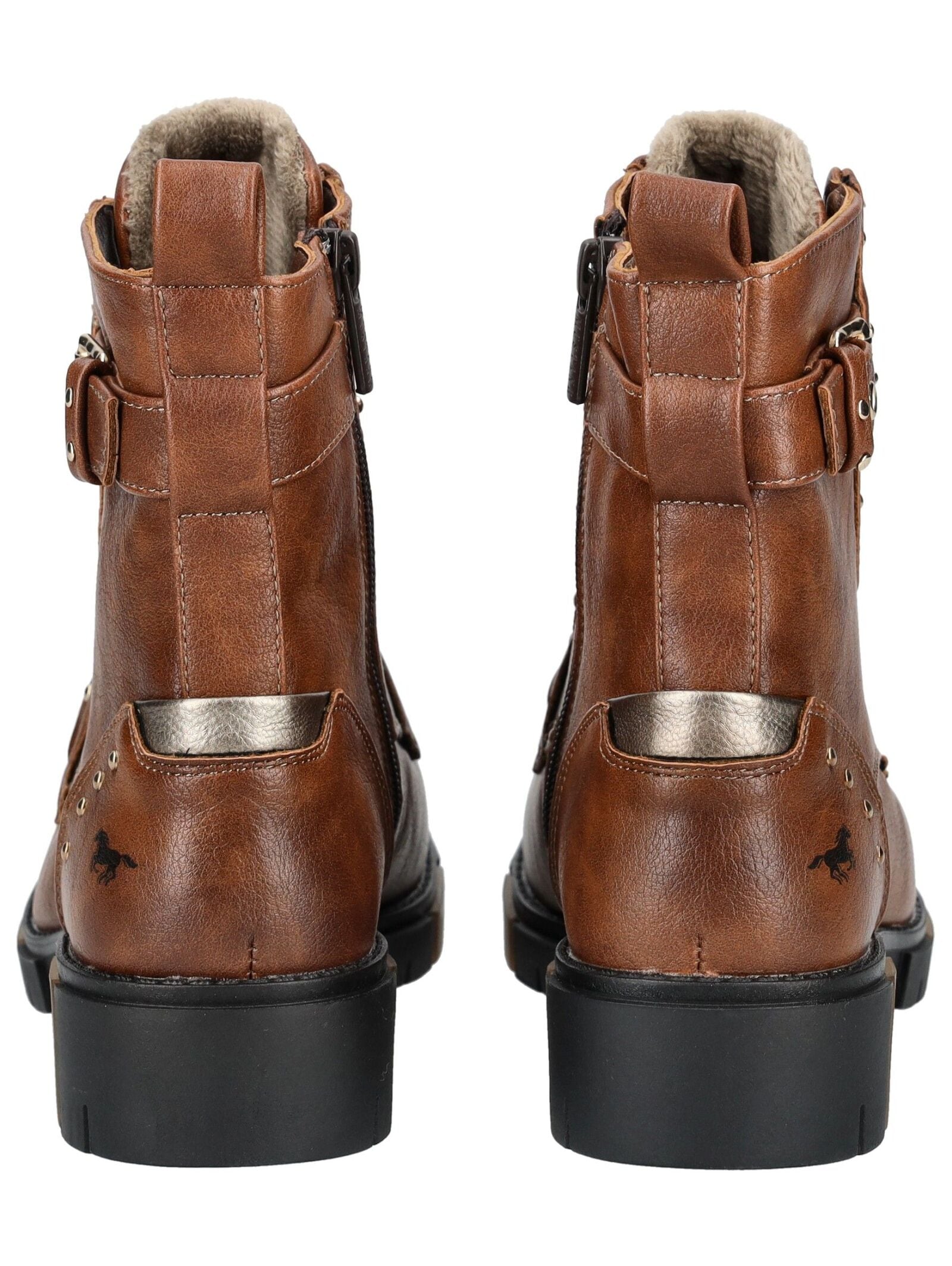 Mustang Shoes Schnürstiefelette »Mustang Shoes Stiefelette Lederimitat«