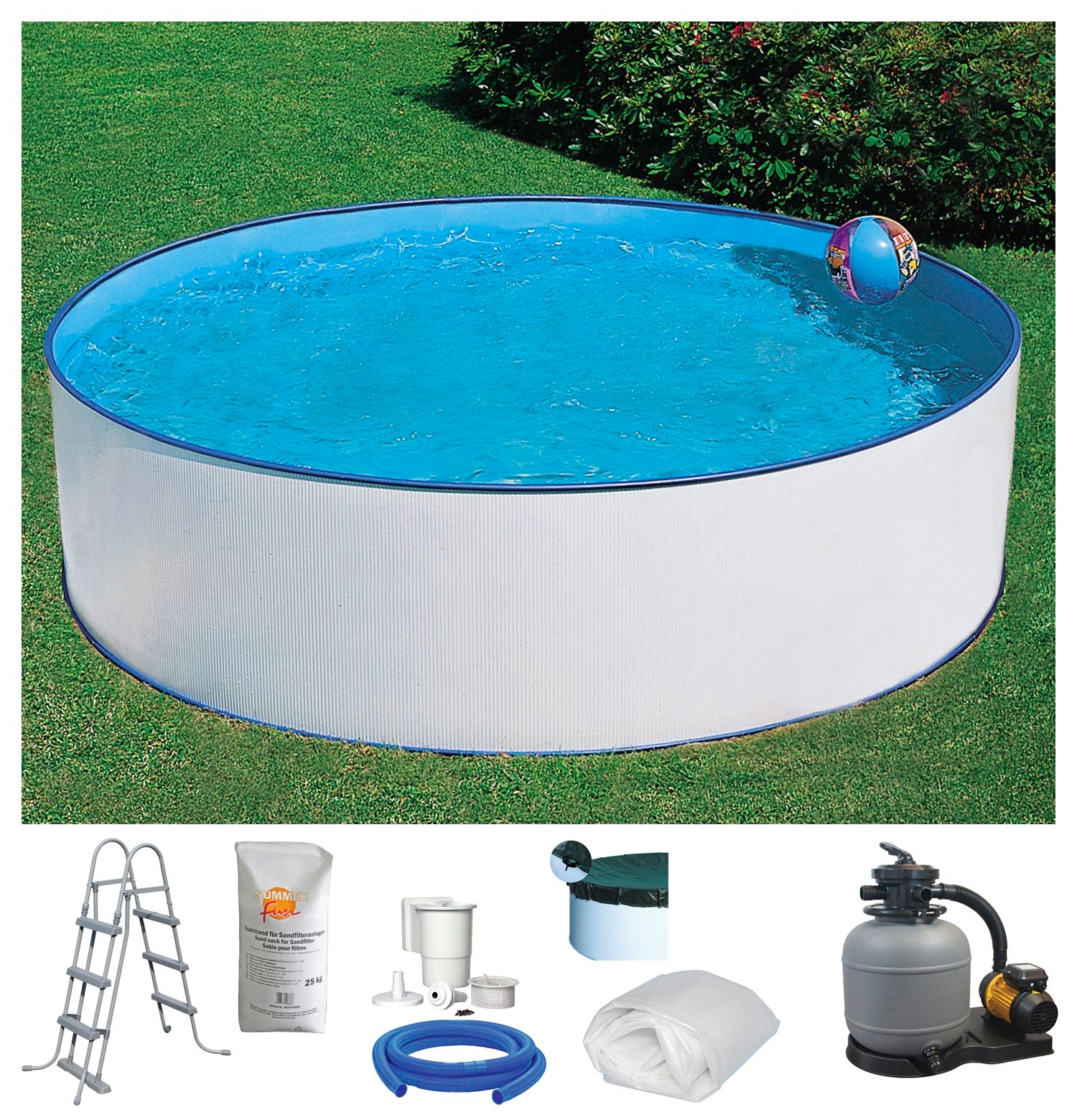 KONIFERA Rundpool "USEDOM 4" Höhe 90 cm, in versch. Größen erhältlich günstig online kaufen