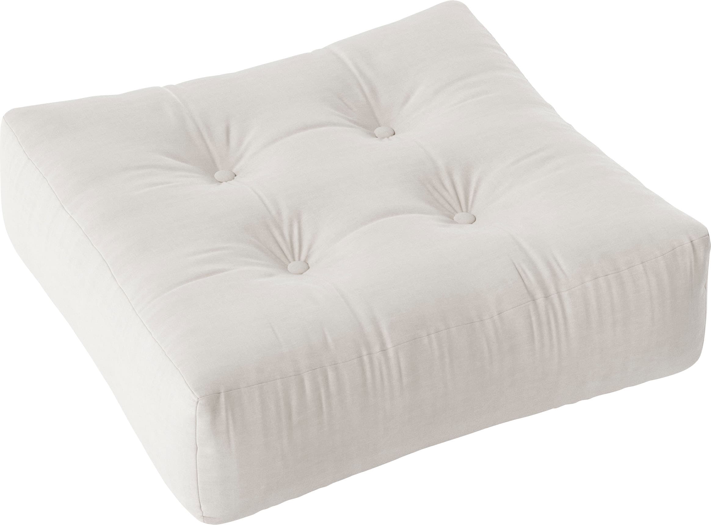 Karup Design Pouf "More Pouf - Multifunktionales und bequemes Bodenkissen" Flexibel einsetzbar, stapelbar & in vielen Farben erhältlich
