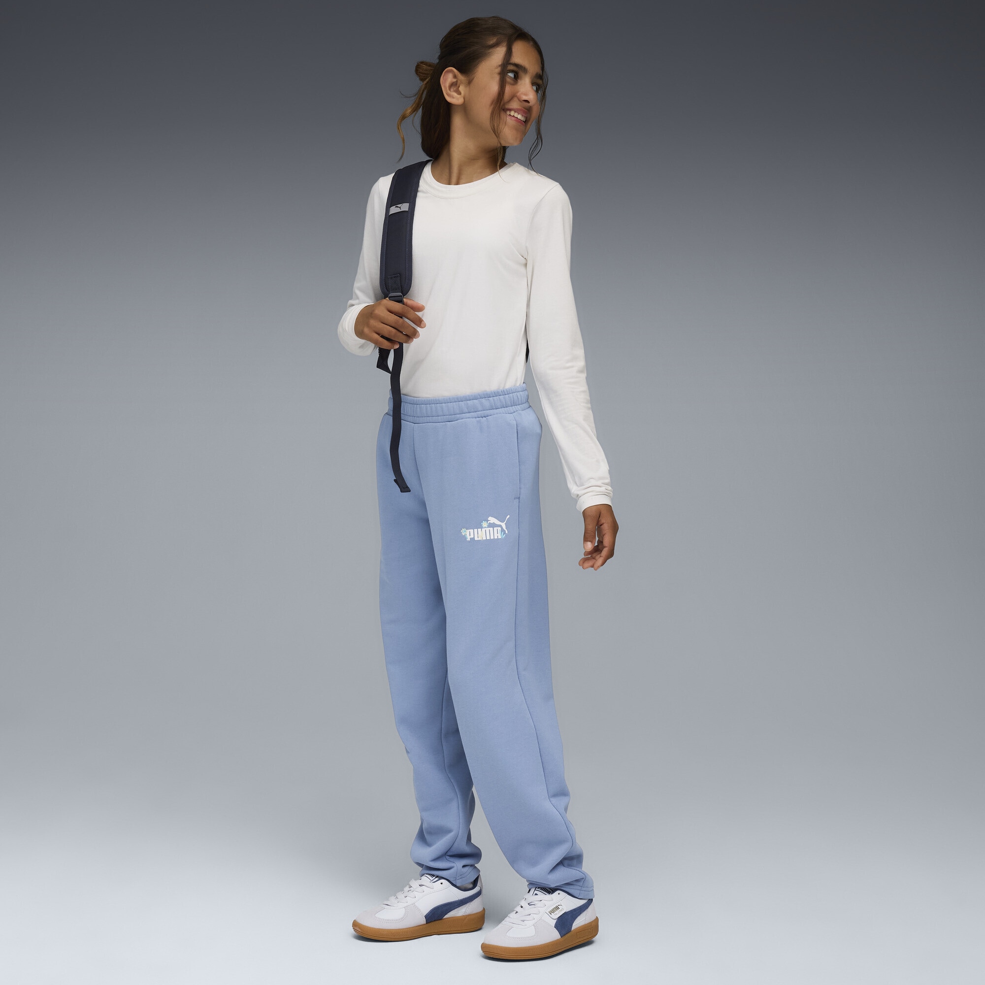 PUMA Sporthose »Essentials Nature 2.0 No. 1 Logo Straight Hose Mädchen«