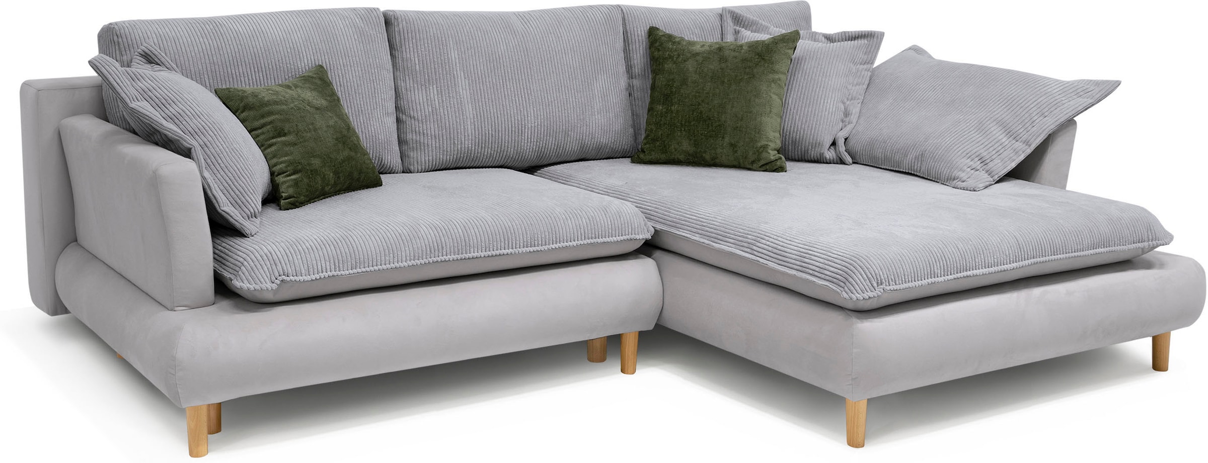 COLLECTION AB Ecksofa »Mandela L-Form«, mit Bettfunktion und Bettkasten