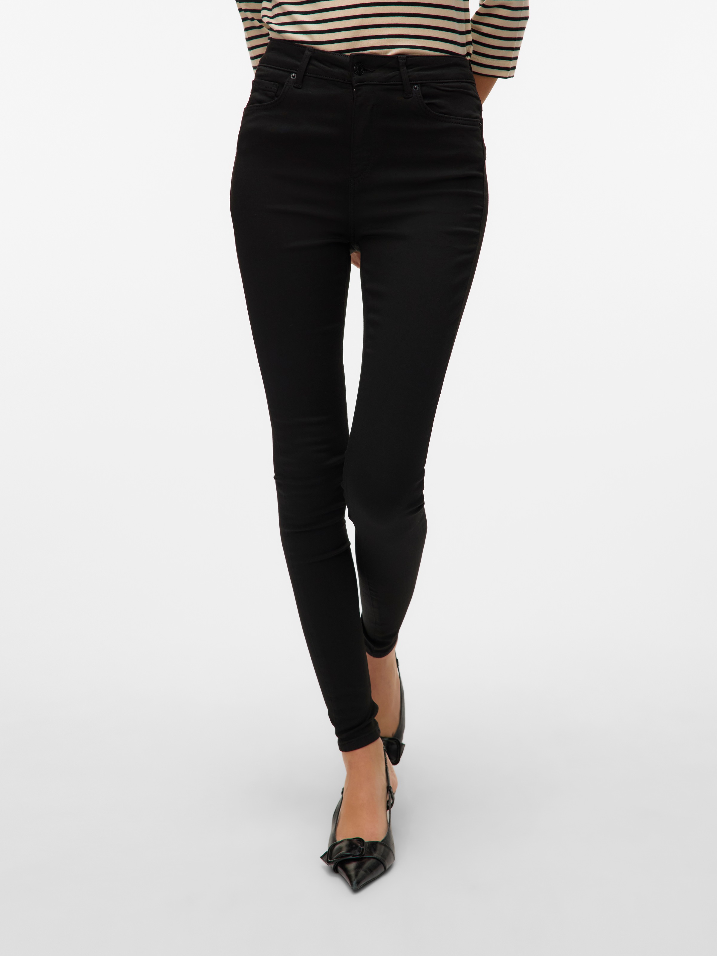 Vero Moda High-waist-Jeans "VMSOPHIA" aus softem Modal günstig online kaufen