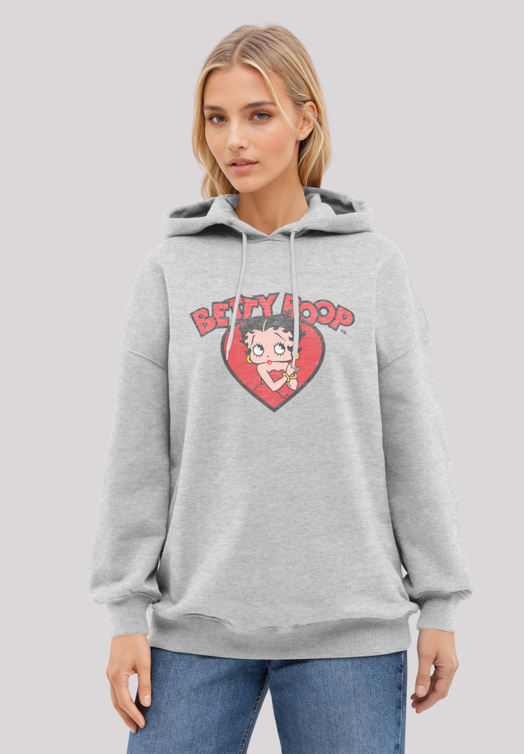 F4NT4STIC Kapuzenpullover "Betty Boop Love Red Dress" Premium Qualität günstig online kaufen