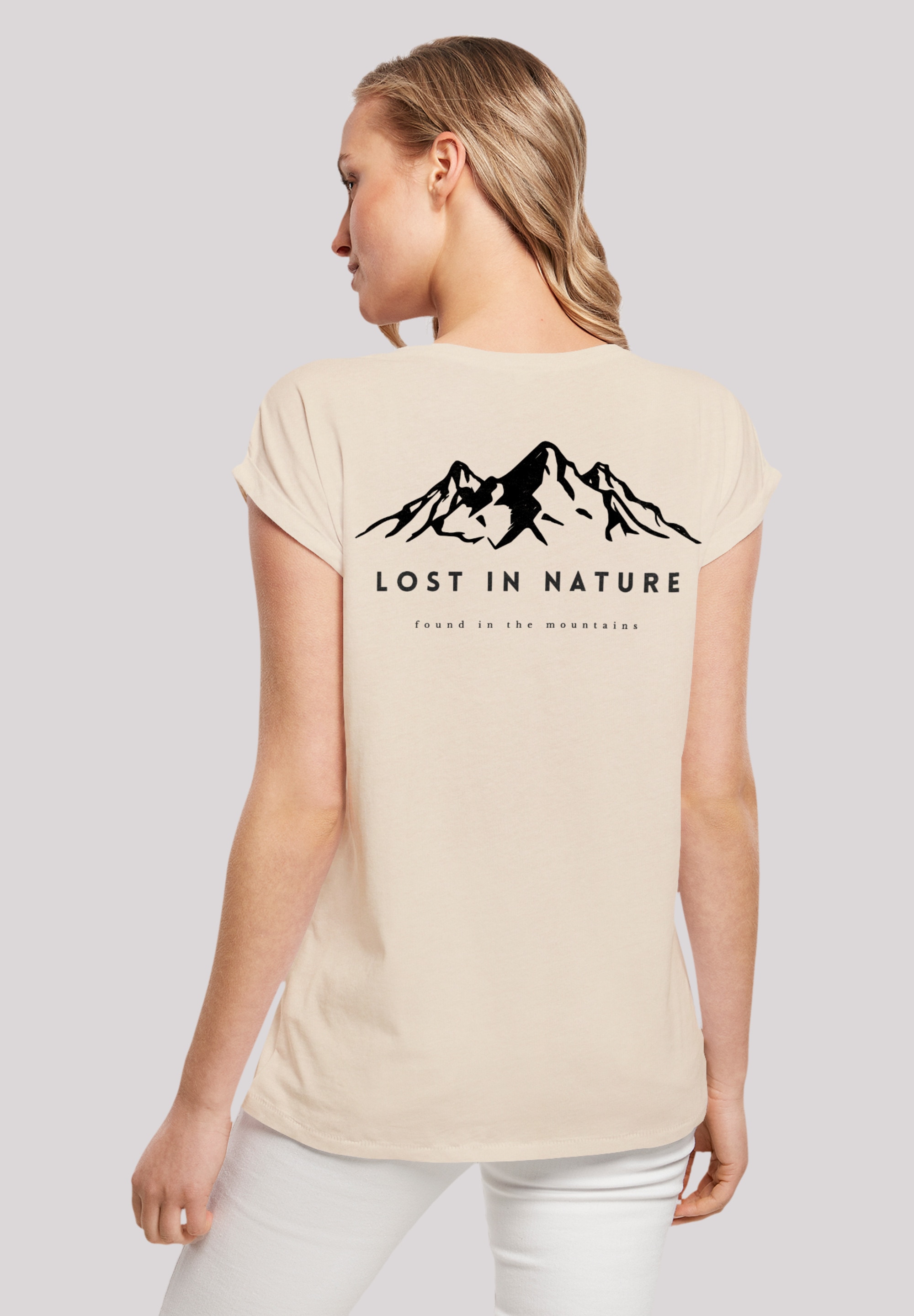 F4NT4STIC T-Shirt »Lost in nature«, Print