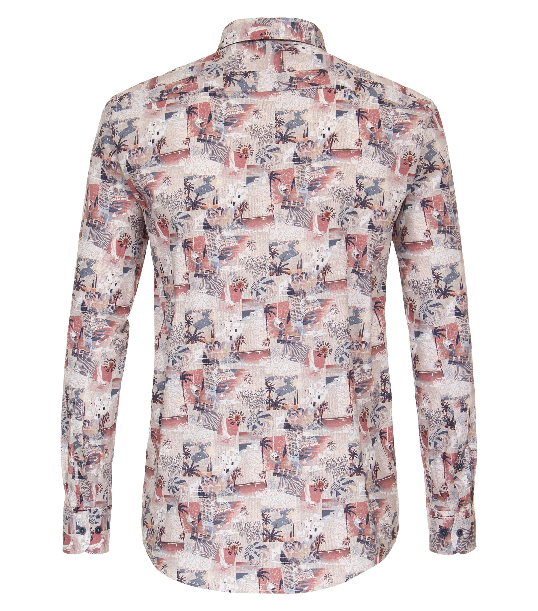 CASAMODA Langarmhemd »CASAMODA Freizeithemd Print«