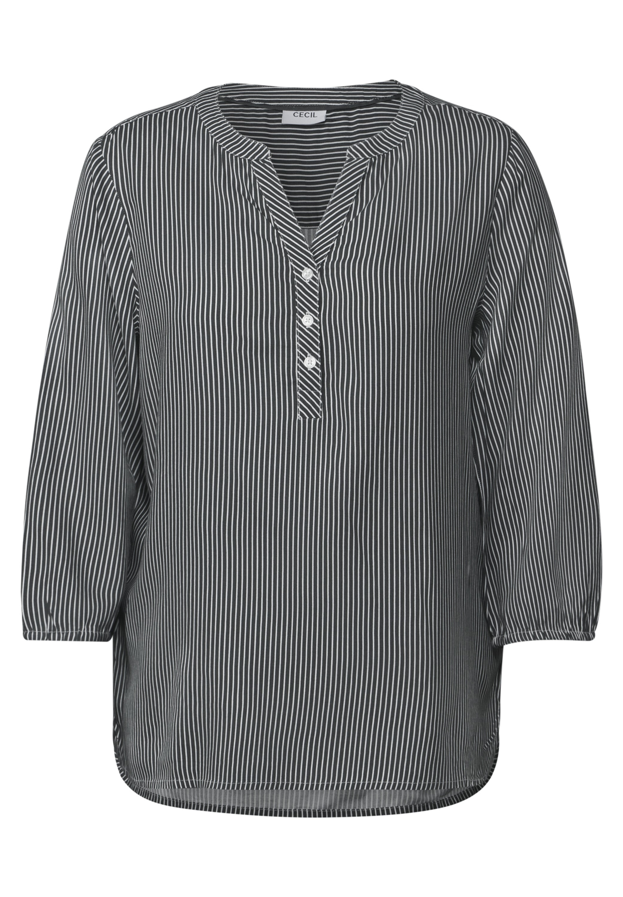 Cecil Klassische Bluse, mit 3/4 Ärmeln