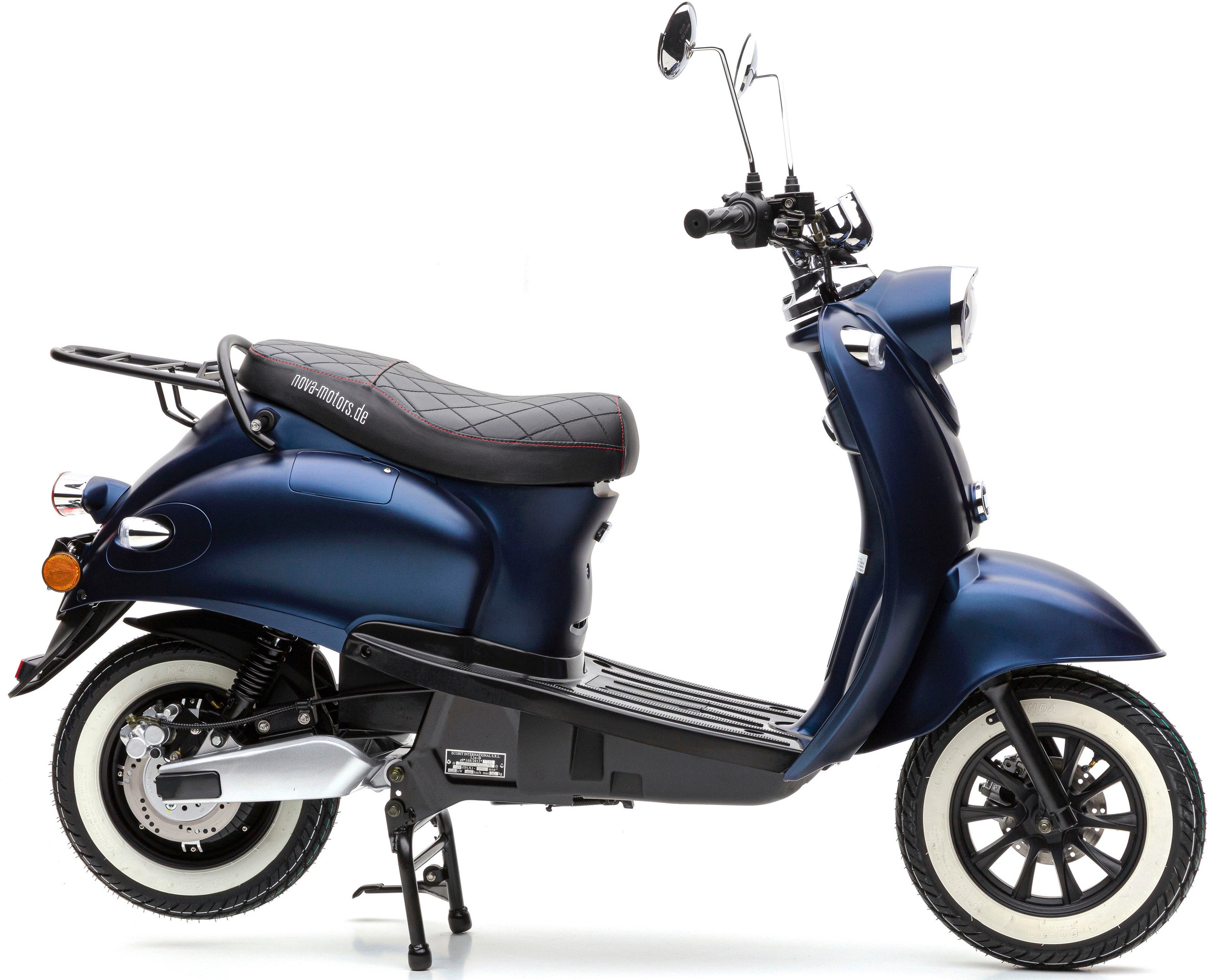 Nova Motors E-Motorroller »eRetro Star Li Premium«, Mit Weißwandreifen, digitalem  Tacho und gesteppter Sitzbank auf Rechnung online kaufen | BAUR | Elektroroller