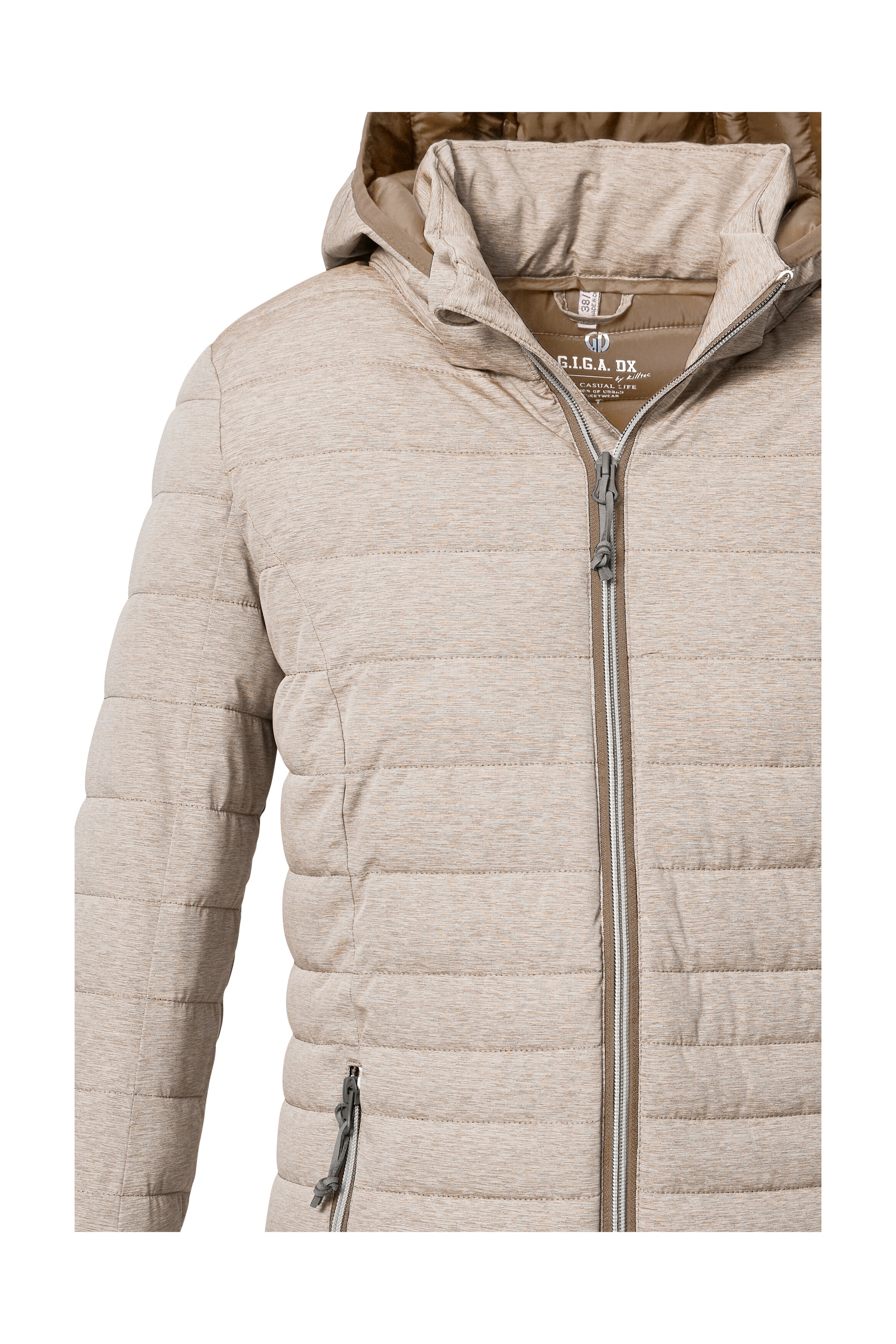 G.I.G.A. DX by killtec Steppjacke »Uyaka«, Leichte, wasserabweisende Damenjacke mit abzippbarer Kapuze