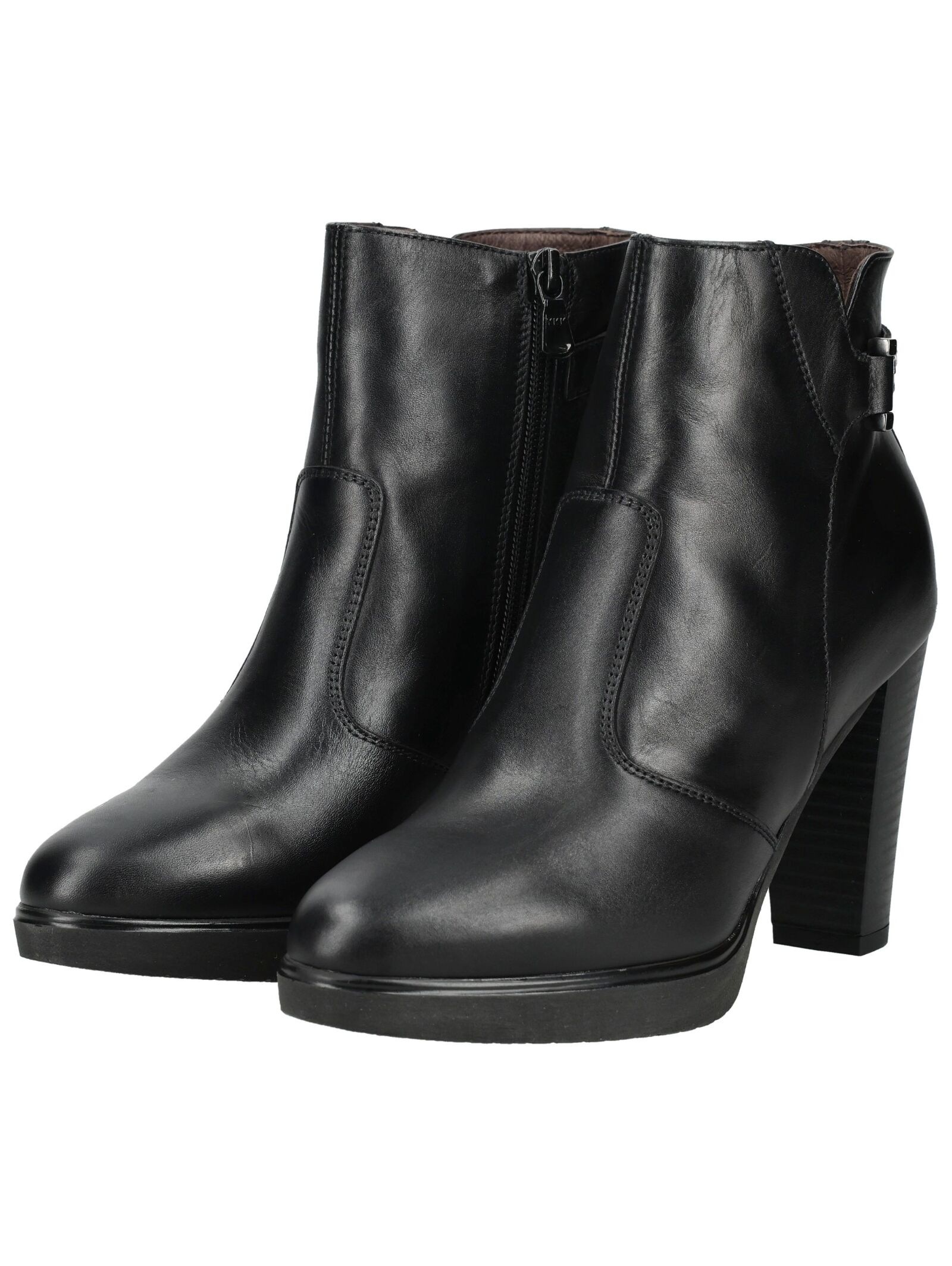 Nero Giardini High-Heel-Stiefelette »Nero Giardini Stiefelette Leder«