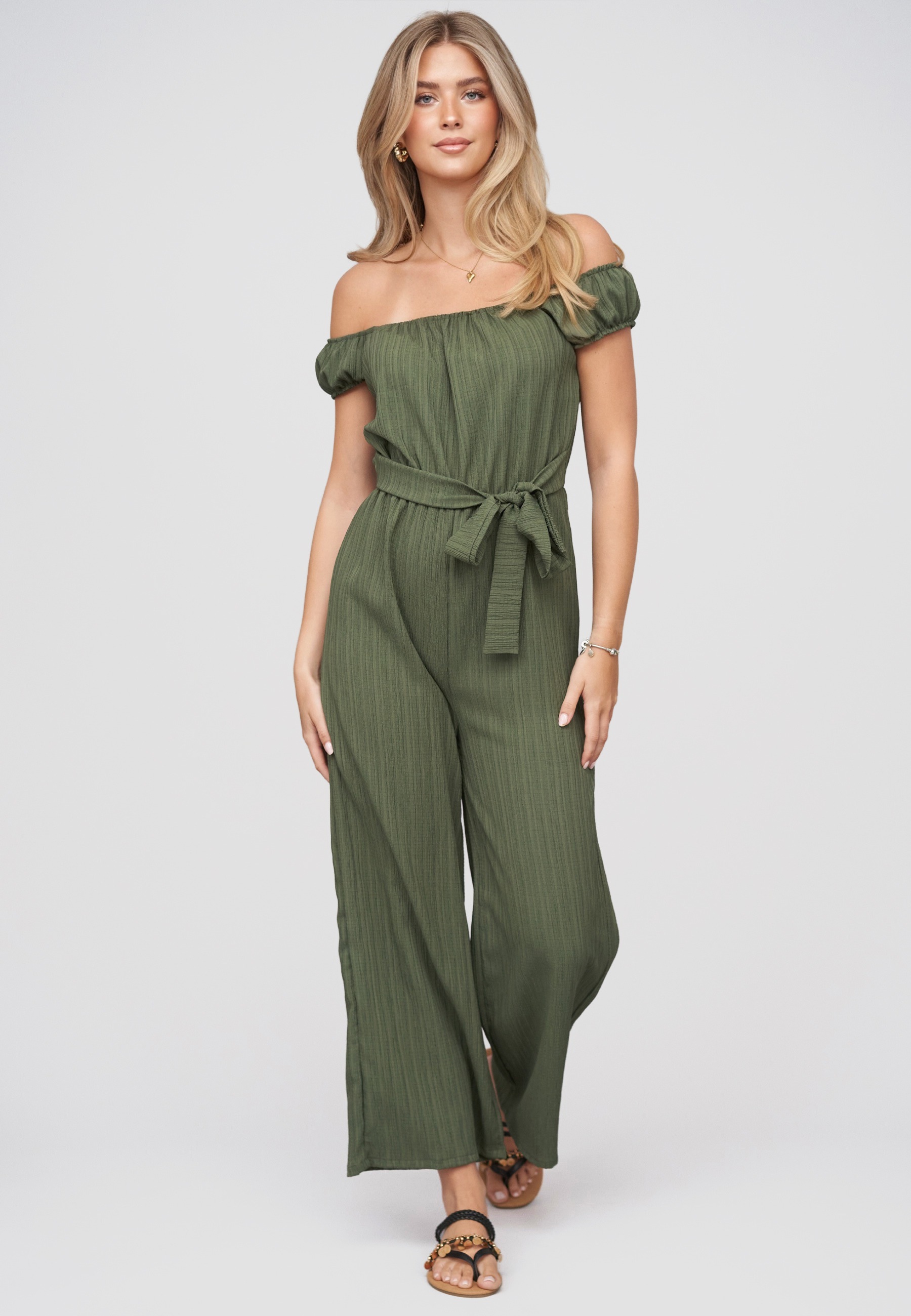 CLOUD 5IVE Jumpsuit »CLOUD 5IVE Offshoulder Maxi Jumpsuit« 1