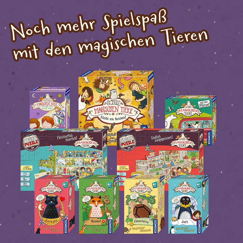 Kosmos Puzzle »Story Puzzle: Die Schule der magischen Tiere, Fürchterlich Feierlich«