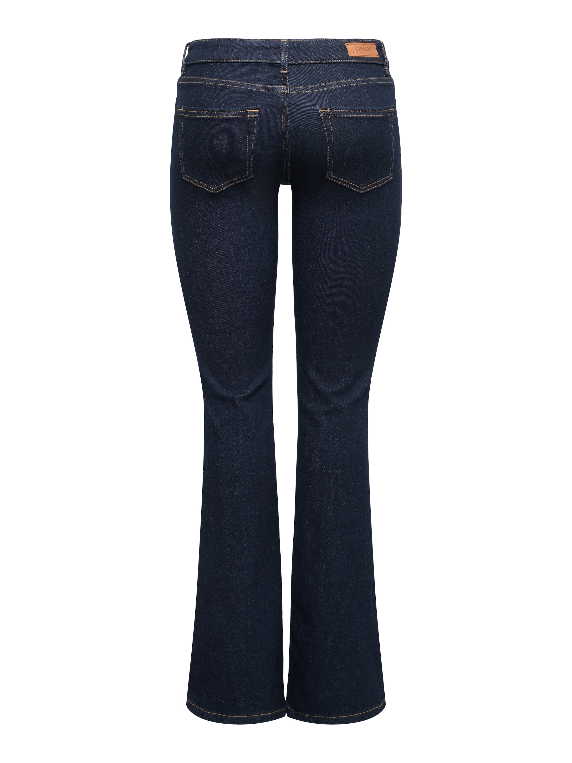 ONLY Bootcut-Jeans »ONLBLUSH – Bootcut-Jeans mit niedriger Leibhöhe und Stretch« Baumwollmischung, bootcut fit
