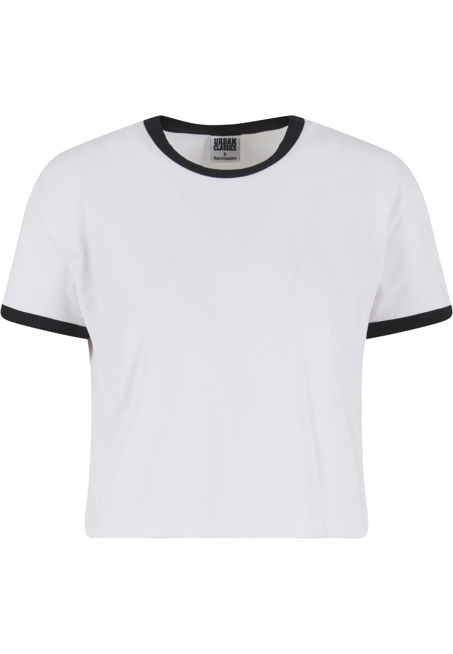 URBAN CLASSICS T-Shirt »Urban Classics Ladies Contrast Retro T-Shirt« 1 Stk.