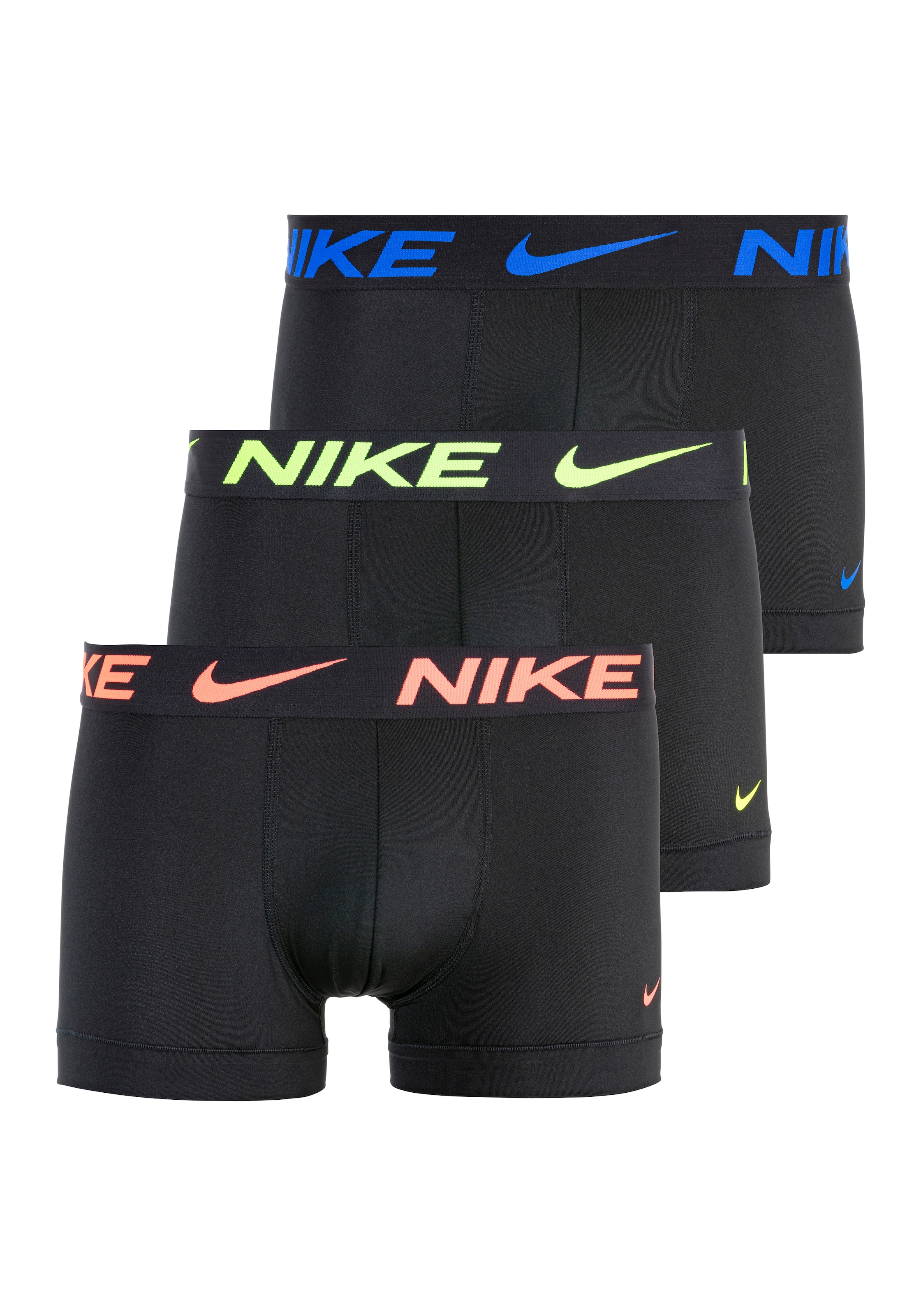 NIKE Underwear Trunk "TRUNK 3PK", (Packung, 3 St., 3er), mit NIKE Logo-Elastikbund