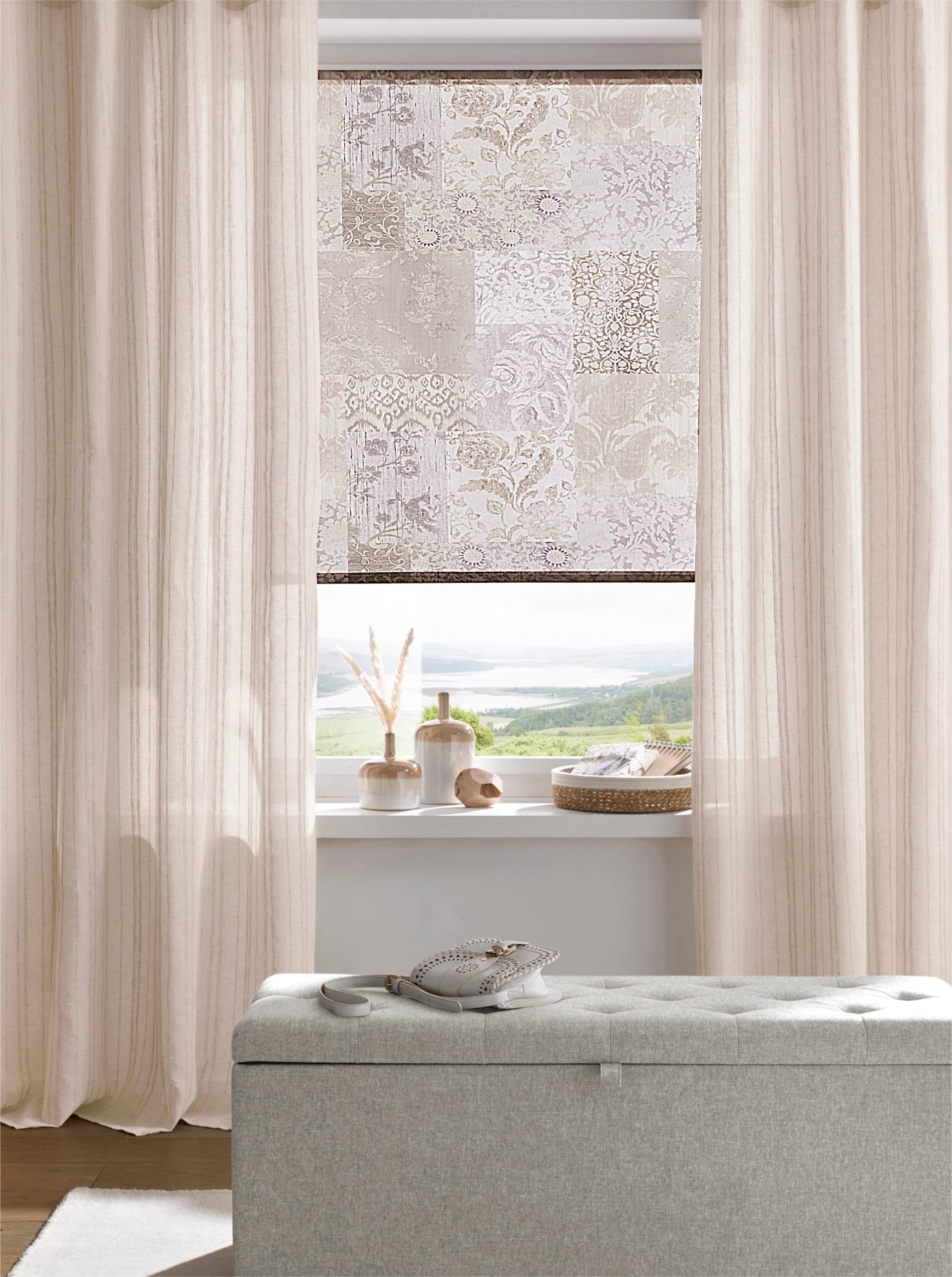 heine home Gardine Ösen 1 Stk. tlg. günstig online kaufen