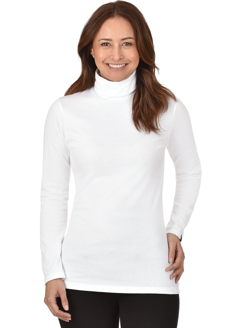 Trigema Rollkragenshirt "TRIGEMA Rollkragenshirt" 1 Stk.