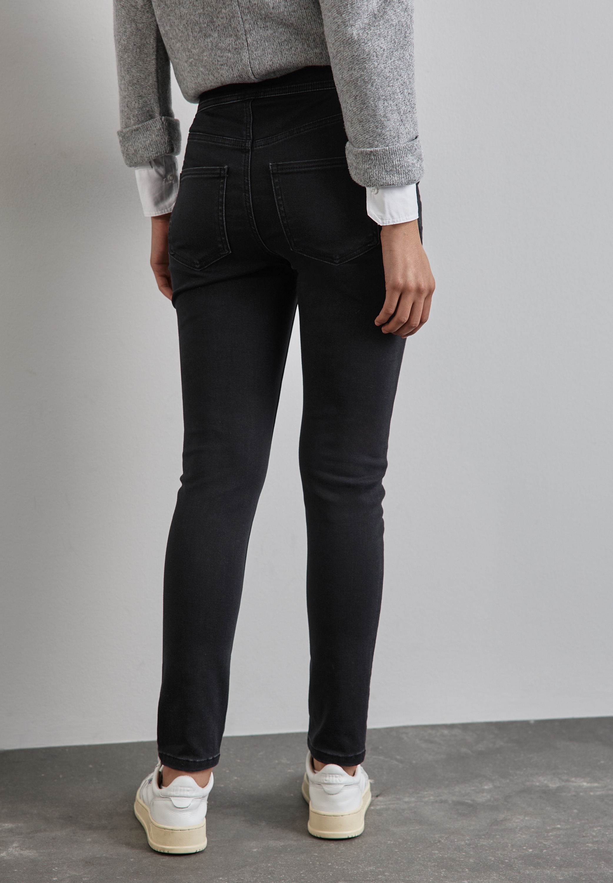 STREET ONE Skinny-fit-Jeans, High Waist