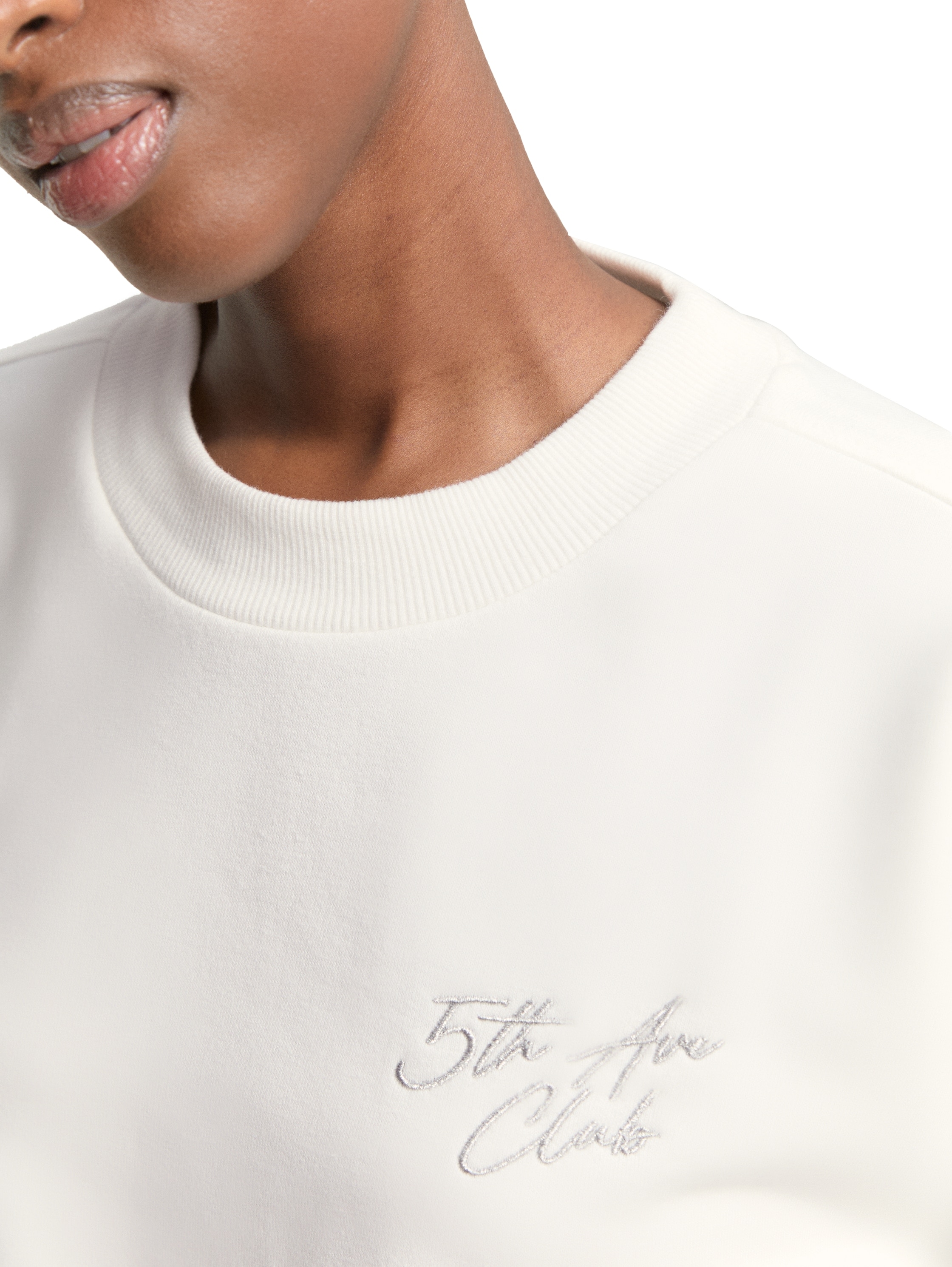 TOM TAILOR Denim Sweatshirt , mit Rippbündchen
