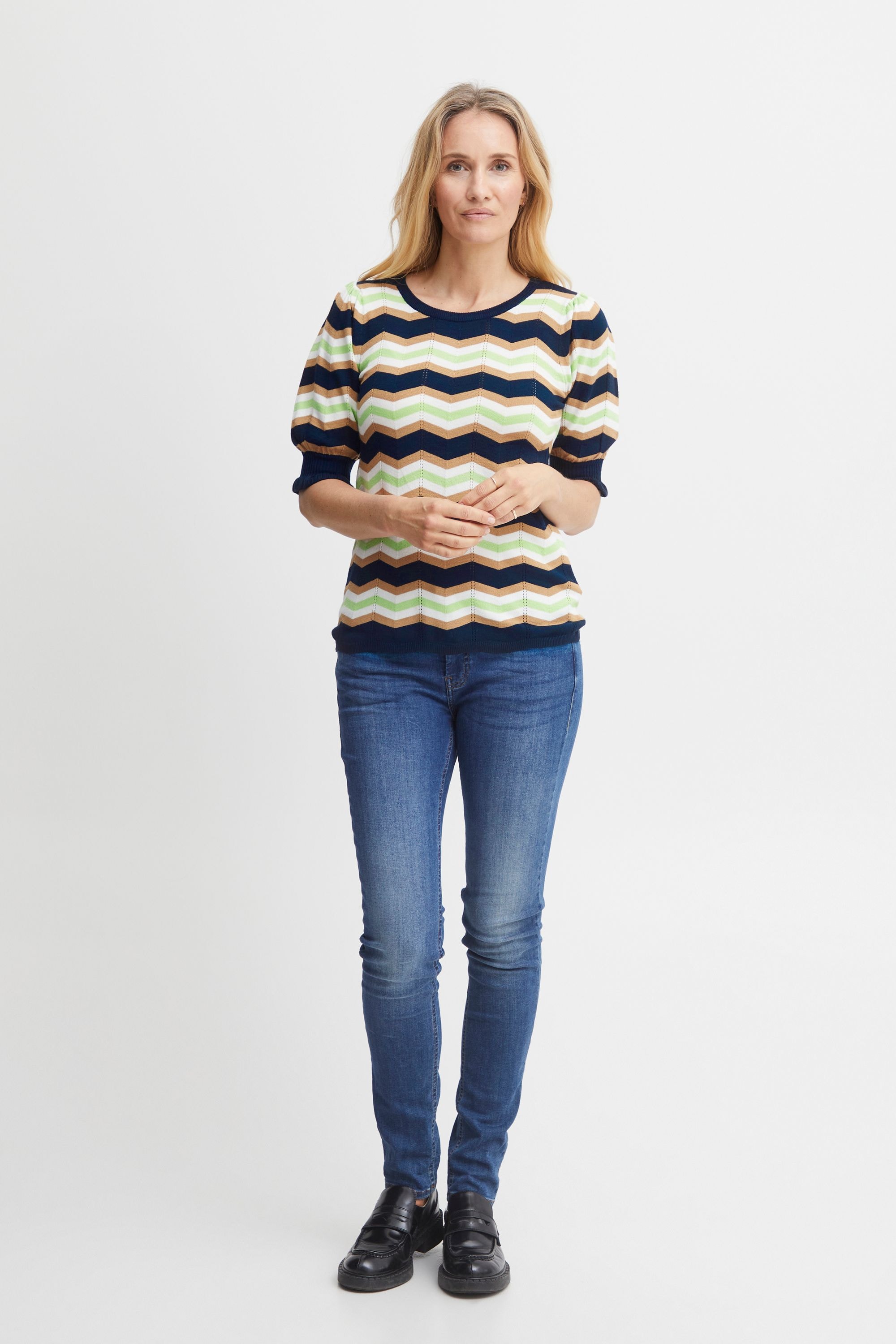 fransa Strickfleece-Pullover »Strickpullover FRFlorian«