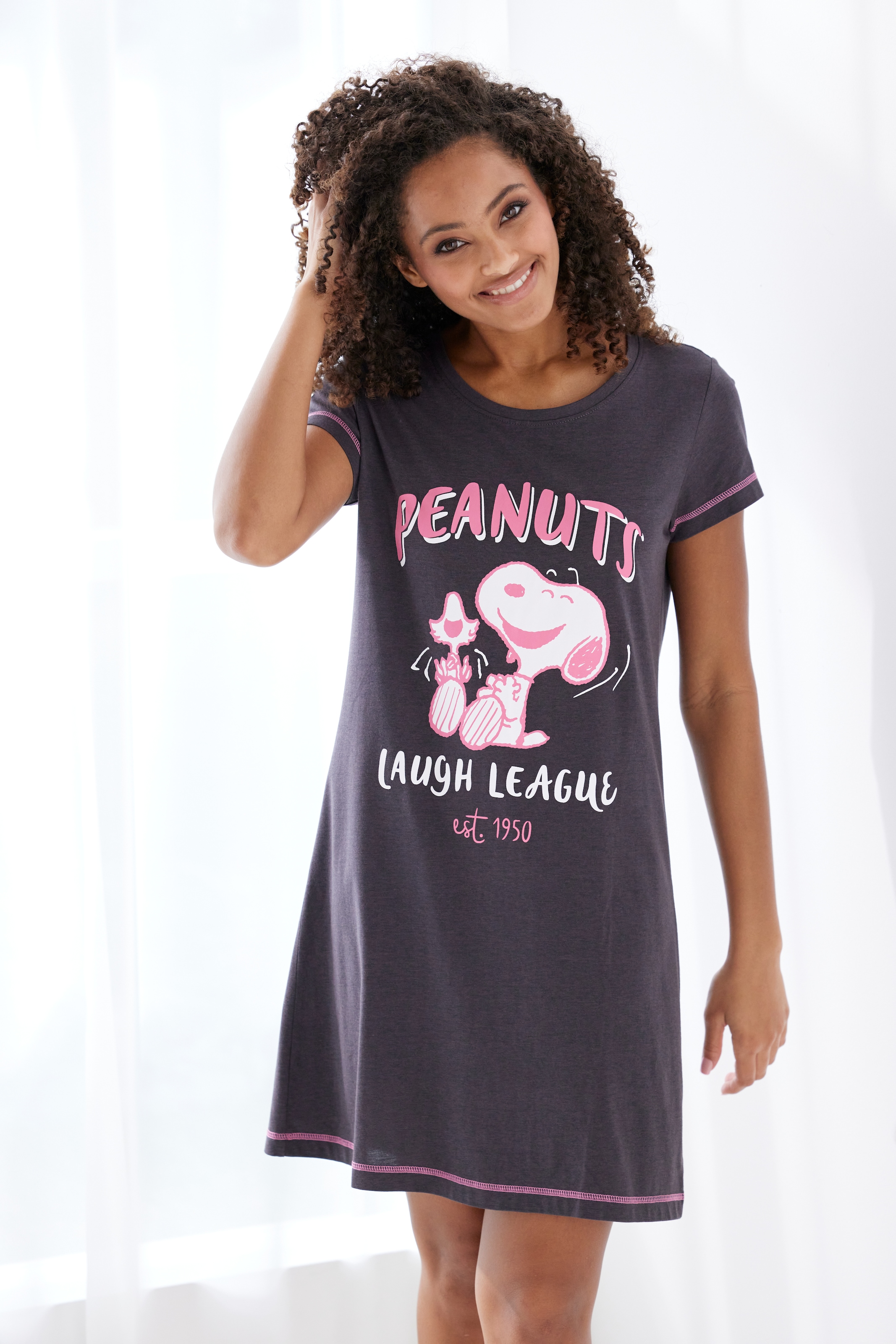 Peanuts Nachthemd 1-teilig, mit Snoopy Druck günstig online kaufen