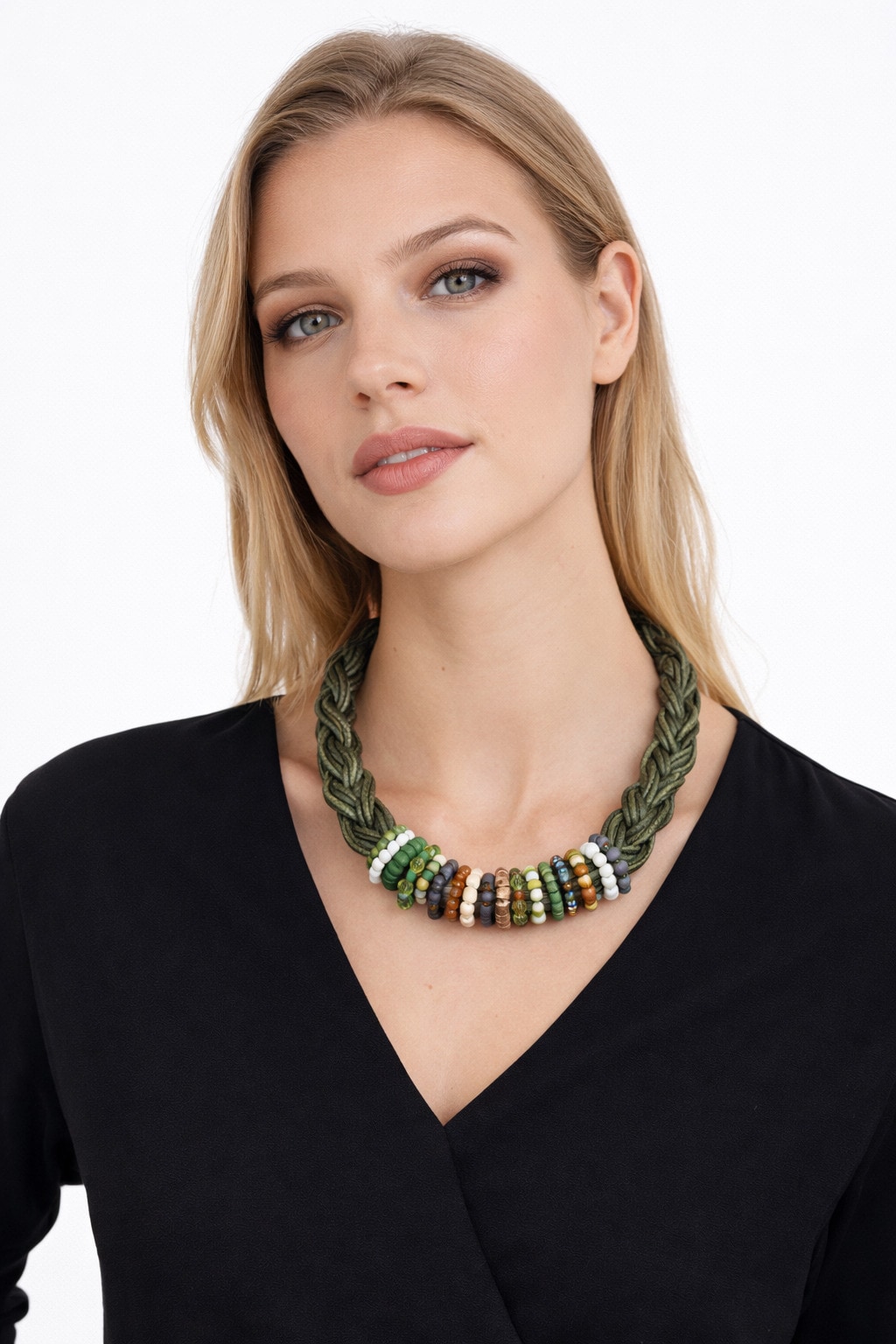 COLLEZIONE ALESSANDRO Kette mit Anhänger »Alexa« geflochtenes Baumwollband