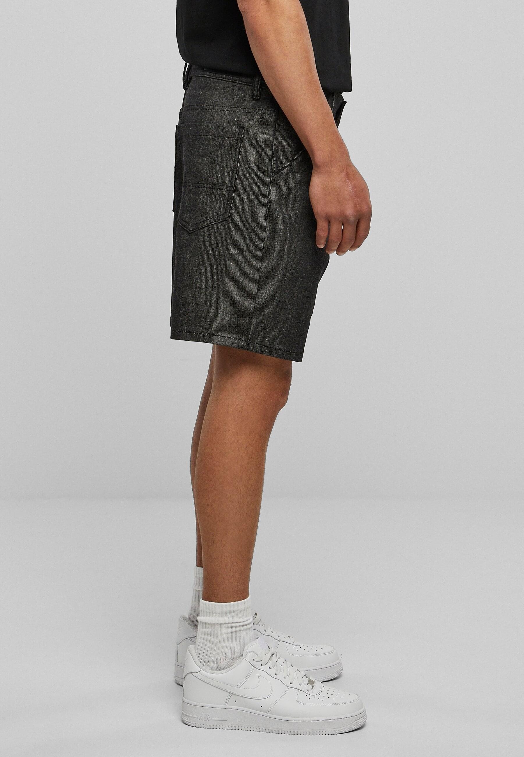 URBAN CLASSICS Shorts »Urban Classics Herren Denim Bermuda Shorts«, (1 tlg.)
