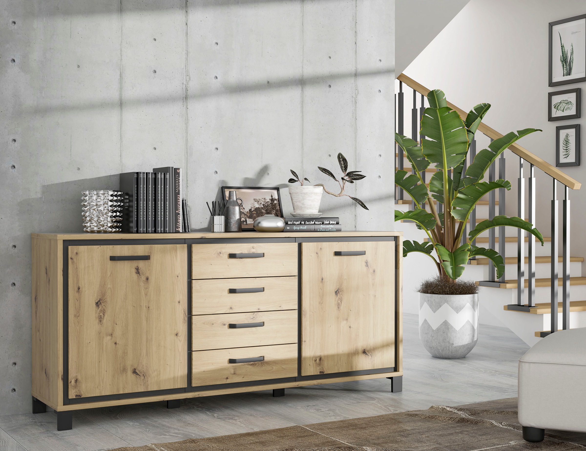 FORTE Sideboard »Trondheim«, Breite 178 cm