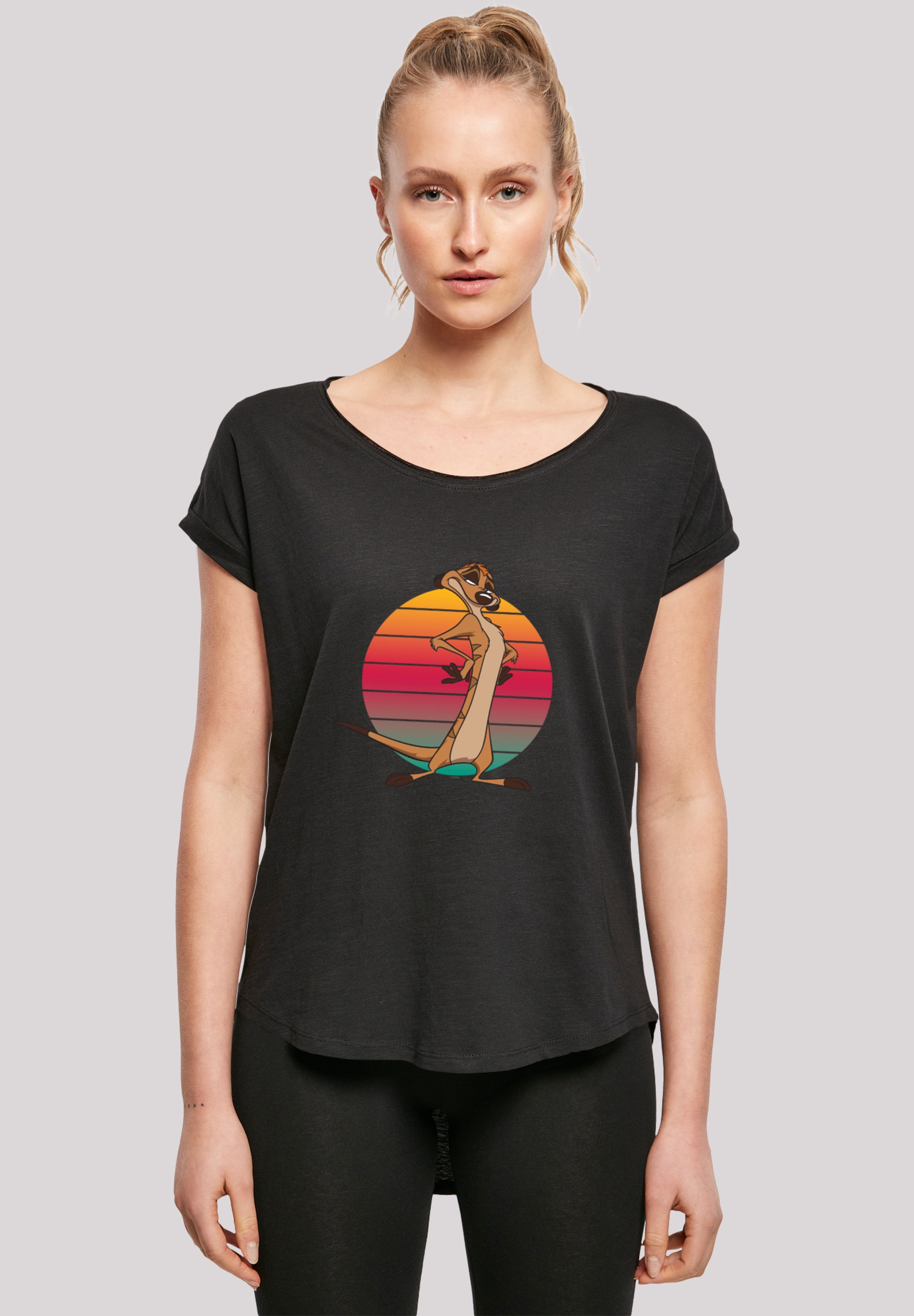 F4NT4STIC T-Shirt "König der Löwen Timon Sunset", Print günstig online kaufen