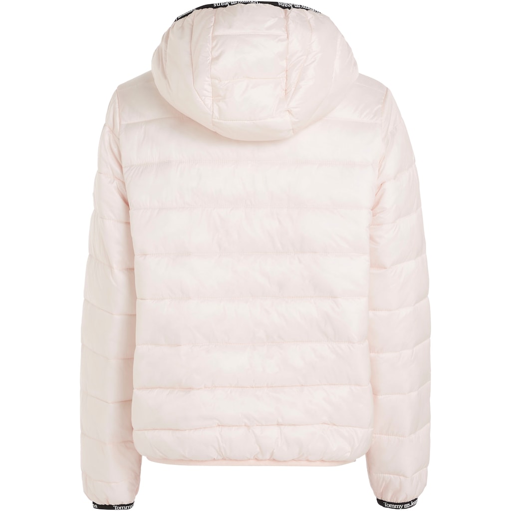 Tommy Jeans Steppjacke »TJW QUILTED TAPE HOODED JACKET«, mit Kapuze