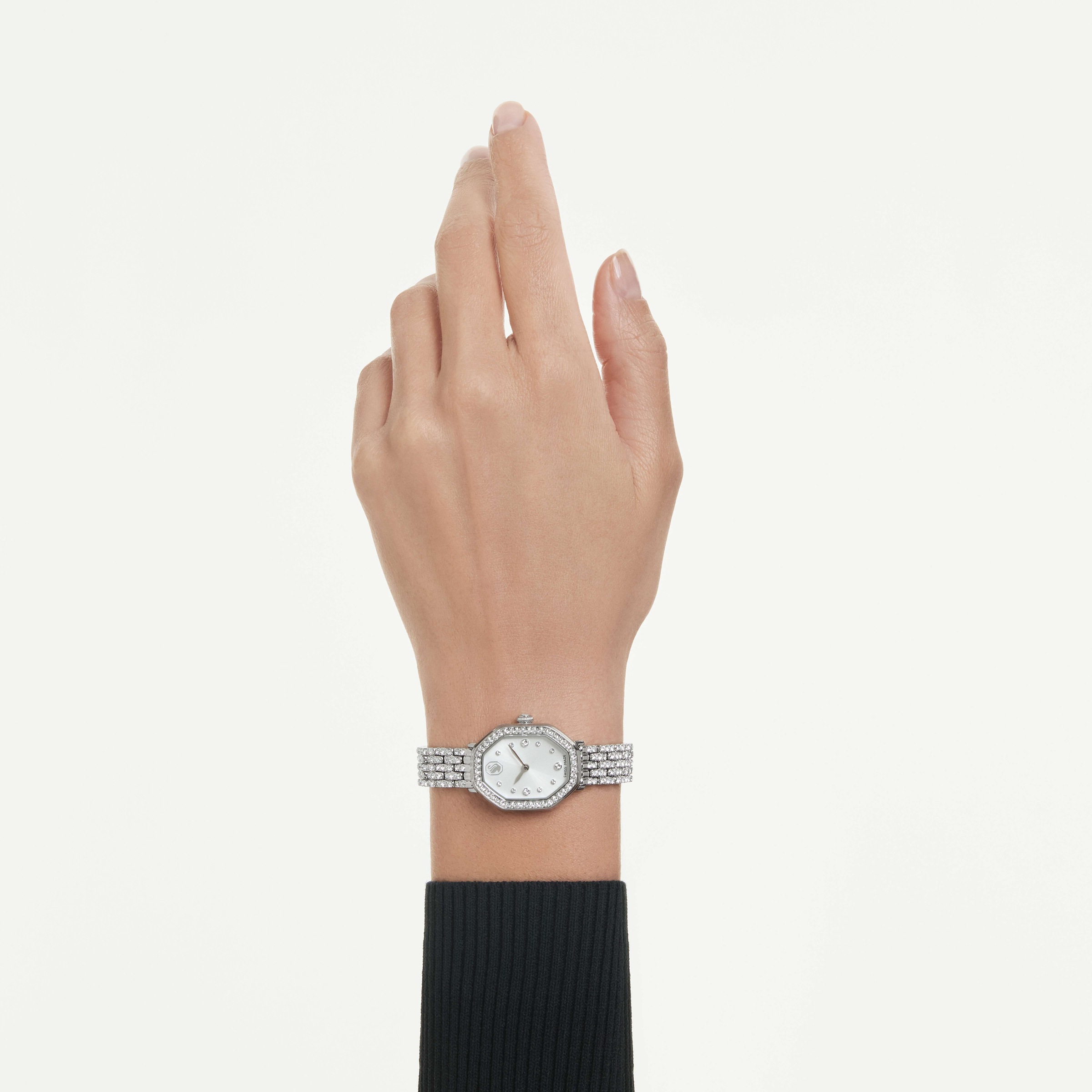 Swarovski Quarzuhr »DEXTERA« Armbanduhr, Damenuhr, Swiss Made, Edelstahlarmband, analog