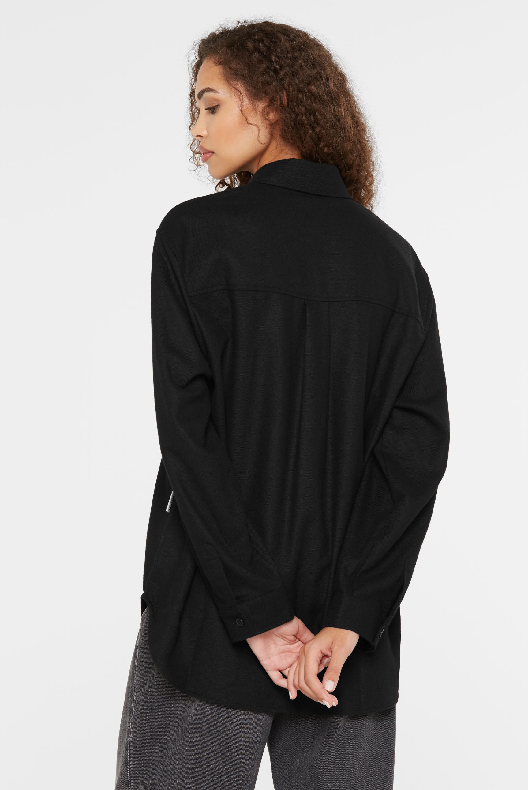 SENSES.THE LABEL Langarmbluse mit Brusttasche