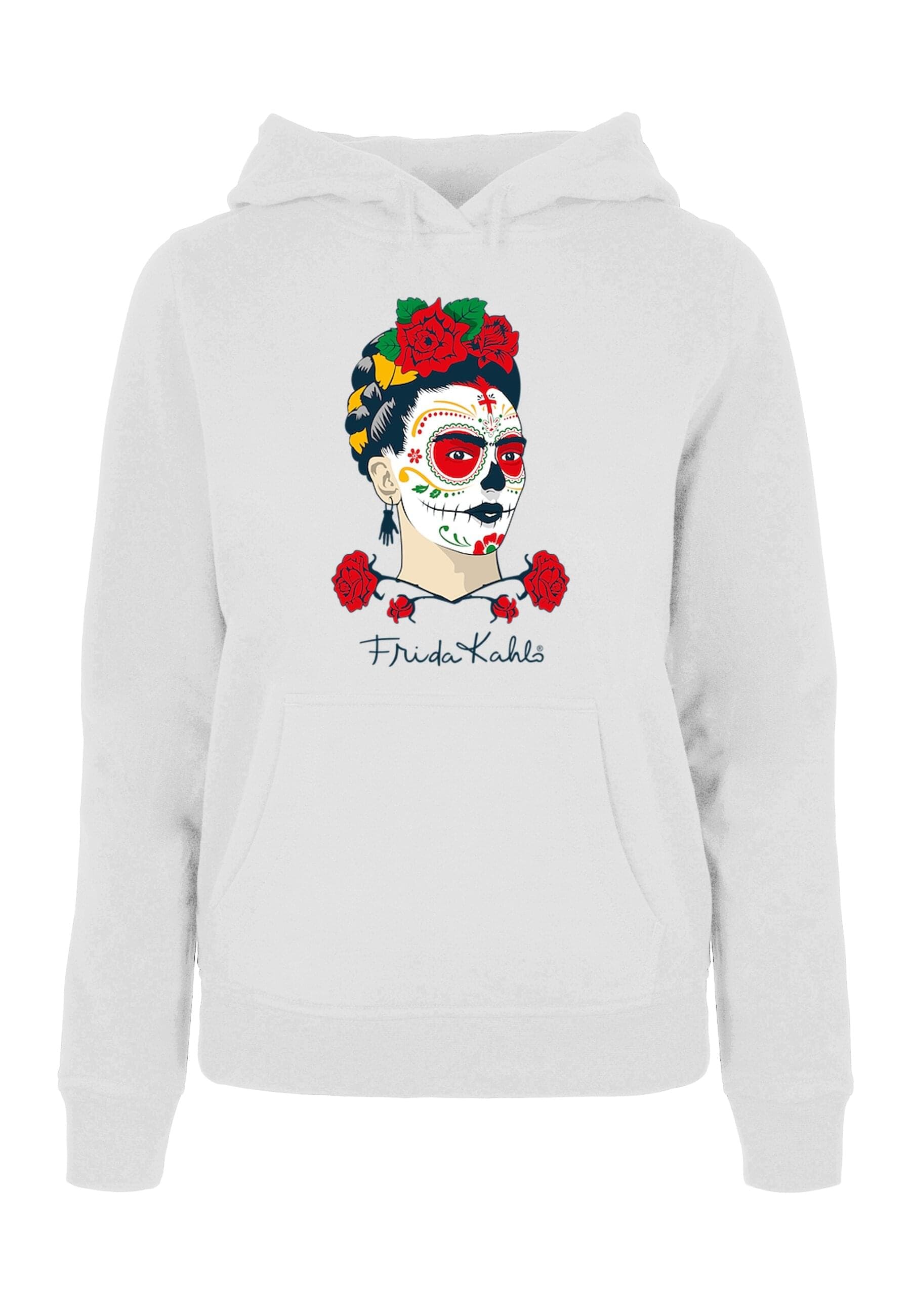 Merchcode Kapuzenpullover "Merchcode Damen Ladies Frida Kahlo - Dia de los günstig online kaufen