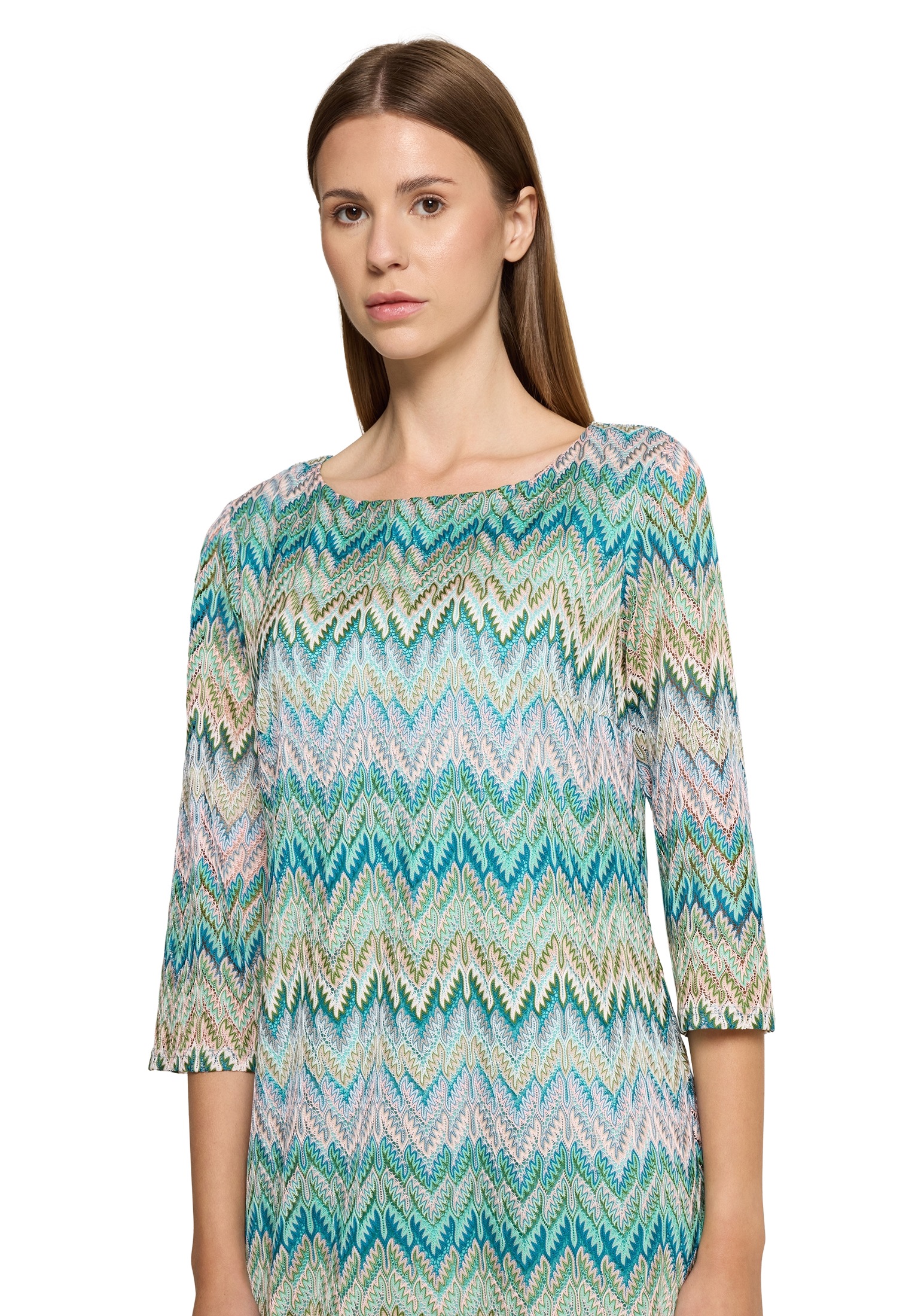 Betty Barclay Etuikleid »Betty Barclay Damen Etuikleid mit 3/4 Arm«, Muster
