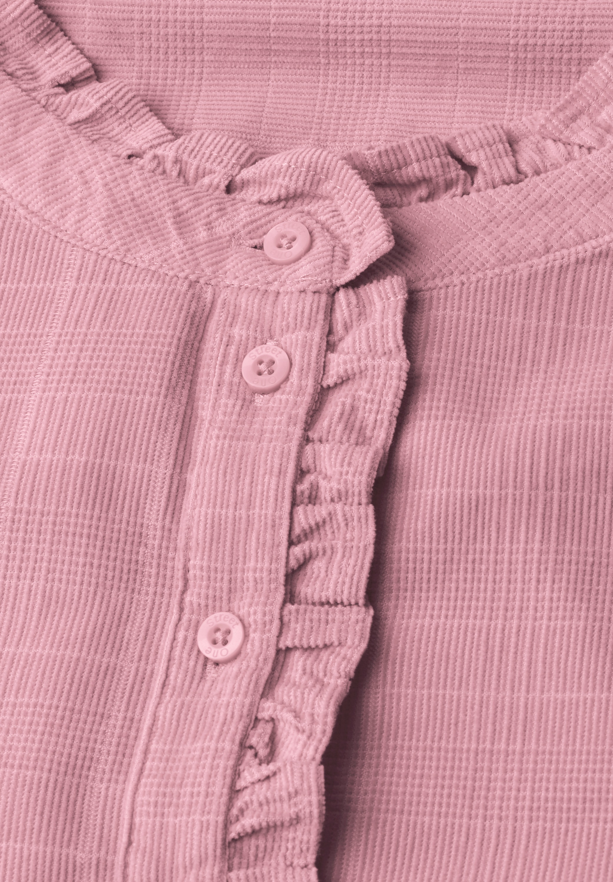 STREET ONE Rüschenbluse mit Rüschendetails