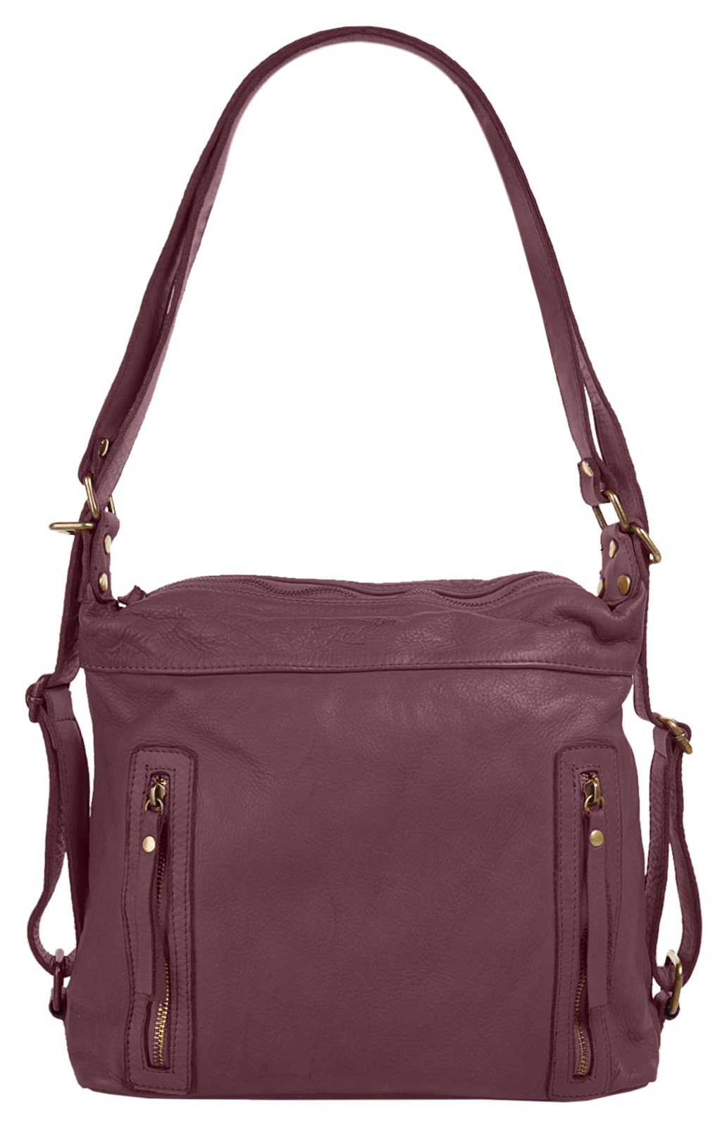 Samantha Look Shopper, echt Leder, Made in Italy