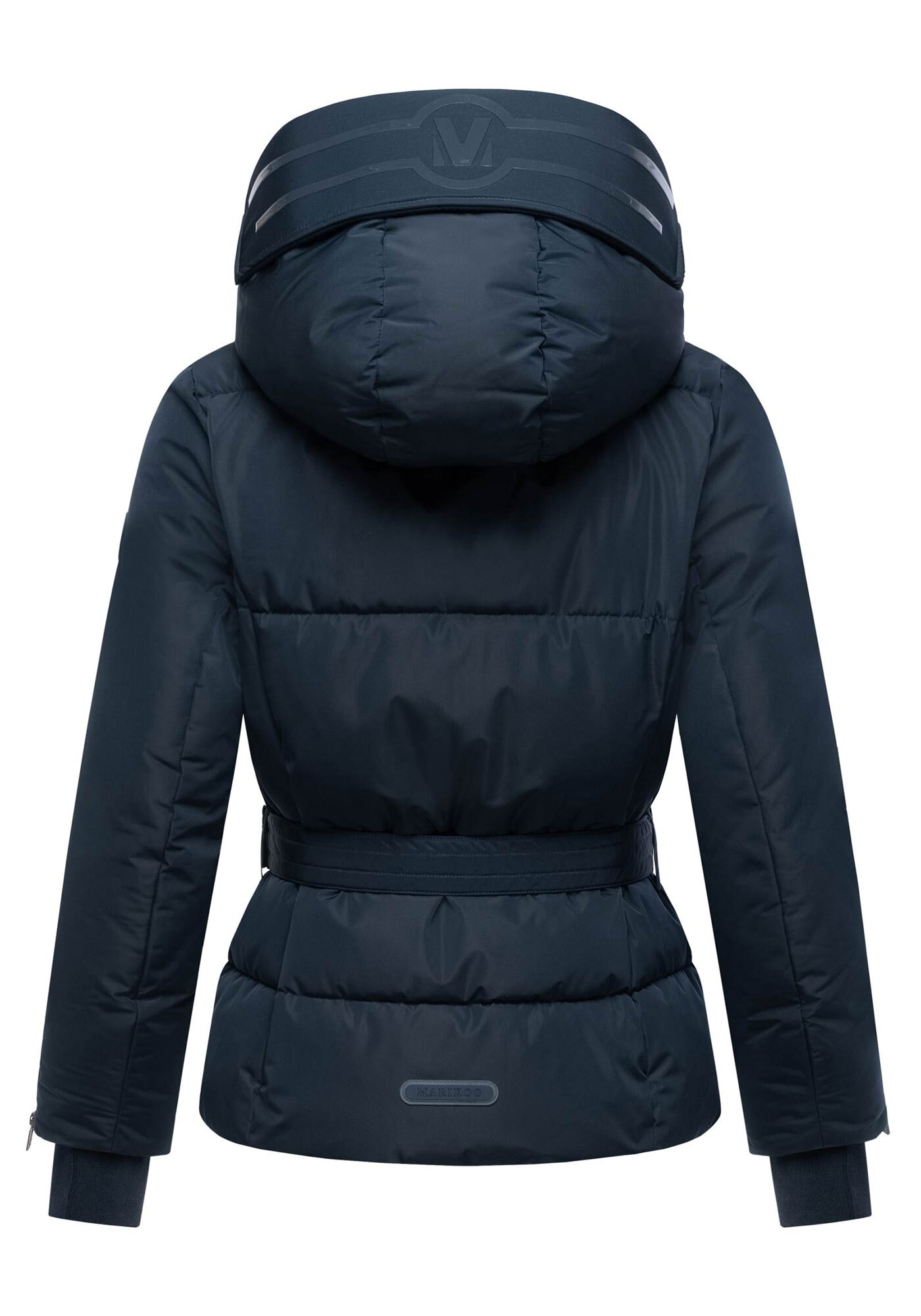 Marikoo Winterjacke »Aleynaa«, Winterjacke mit Taillengürtel