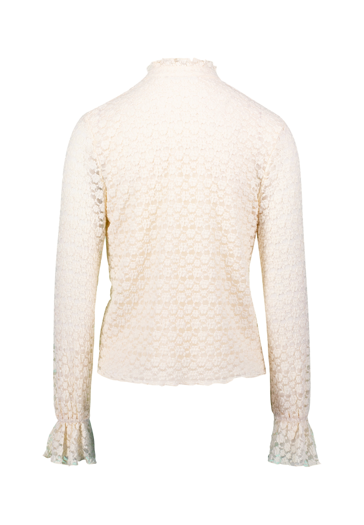 Zero Spitzenbluse »Damen Spitzenbluse mit Knopfleiste«