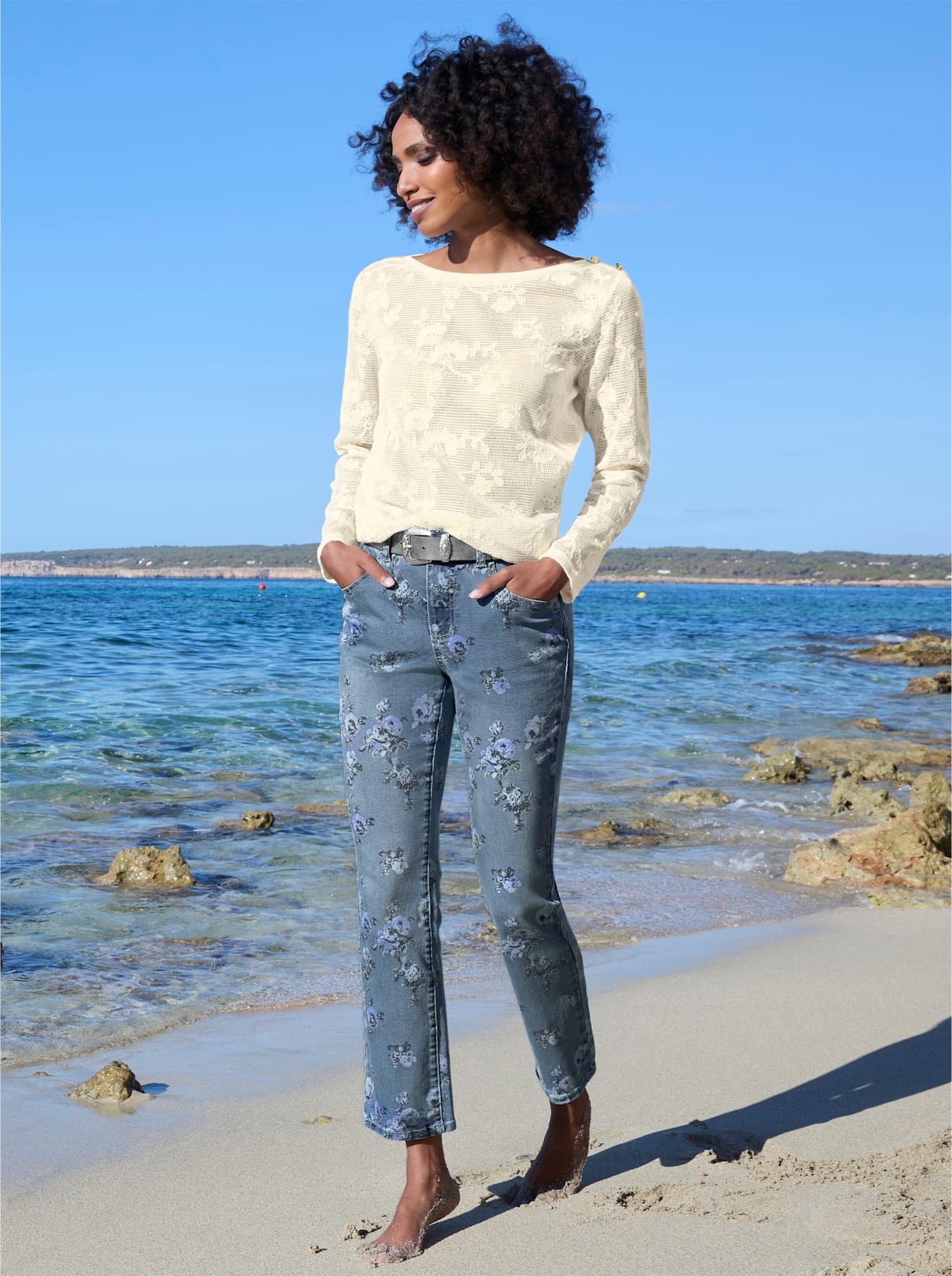 heine Bequeme Jeans 1 Stk. tlg. günstig online kaufen