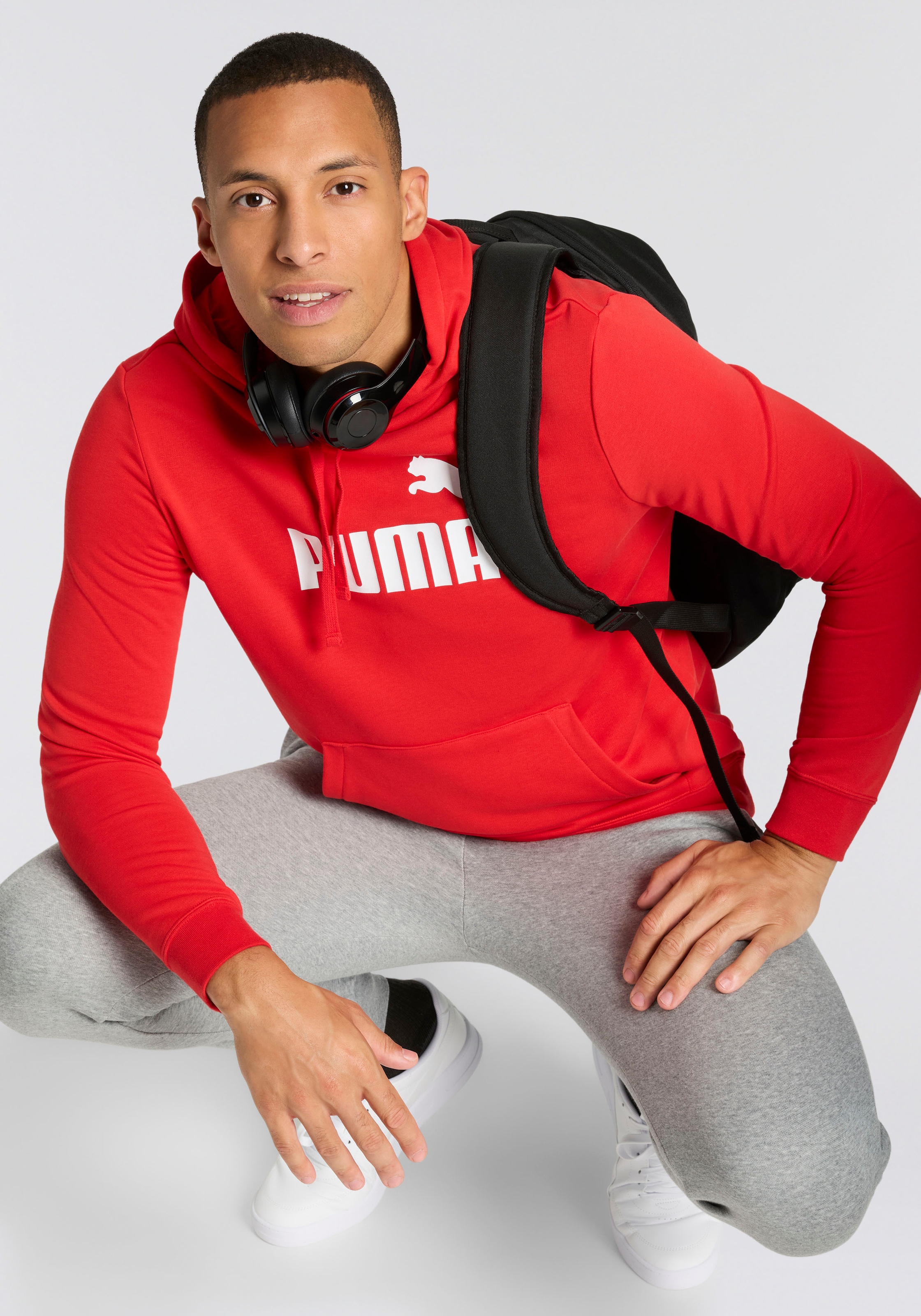 PUMA Kapuzensweatshirt »ESS NO. 1 LOGO HOODIE TR«