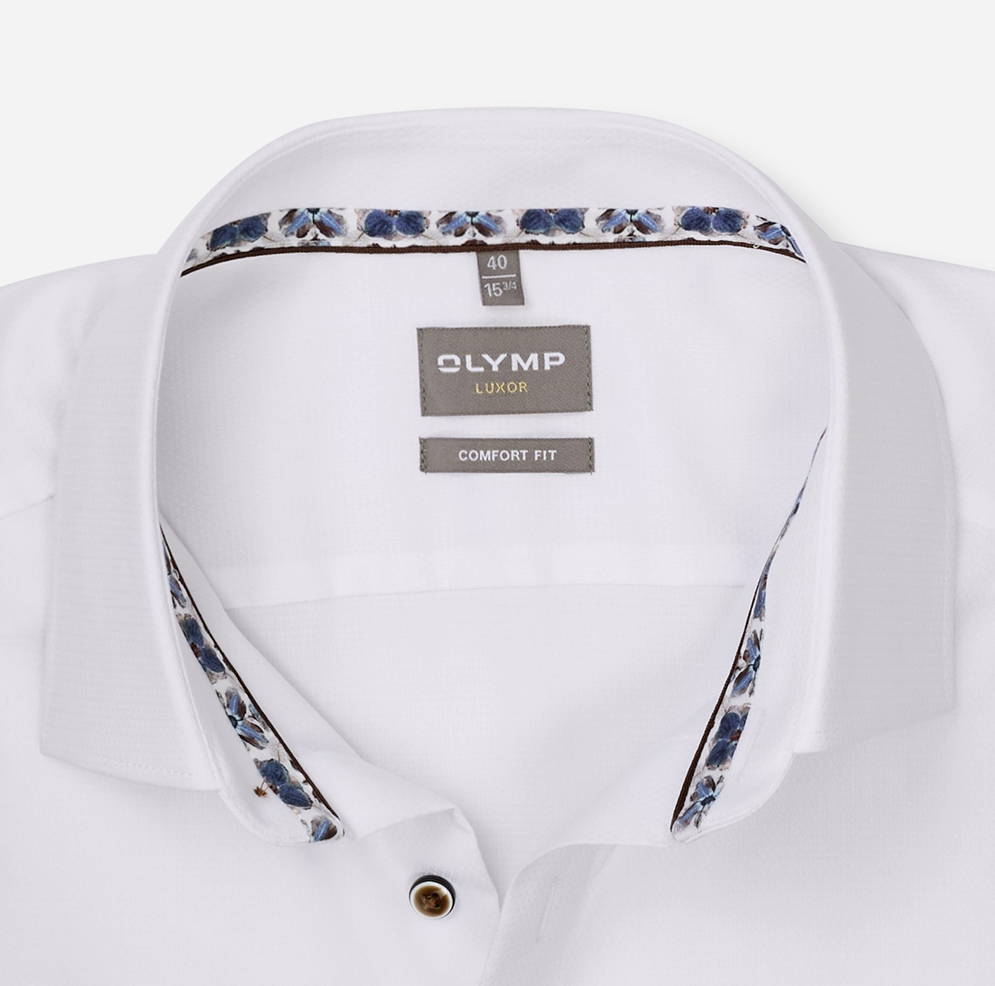 OLYMP Langarmhemd »Luxor« Businesshemd, comfort fit, New-Kentkragen