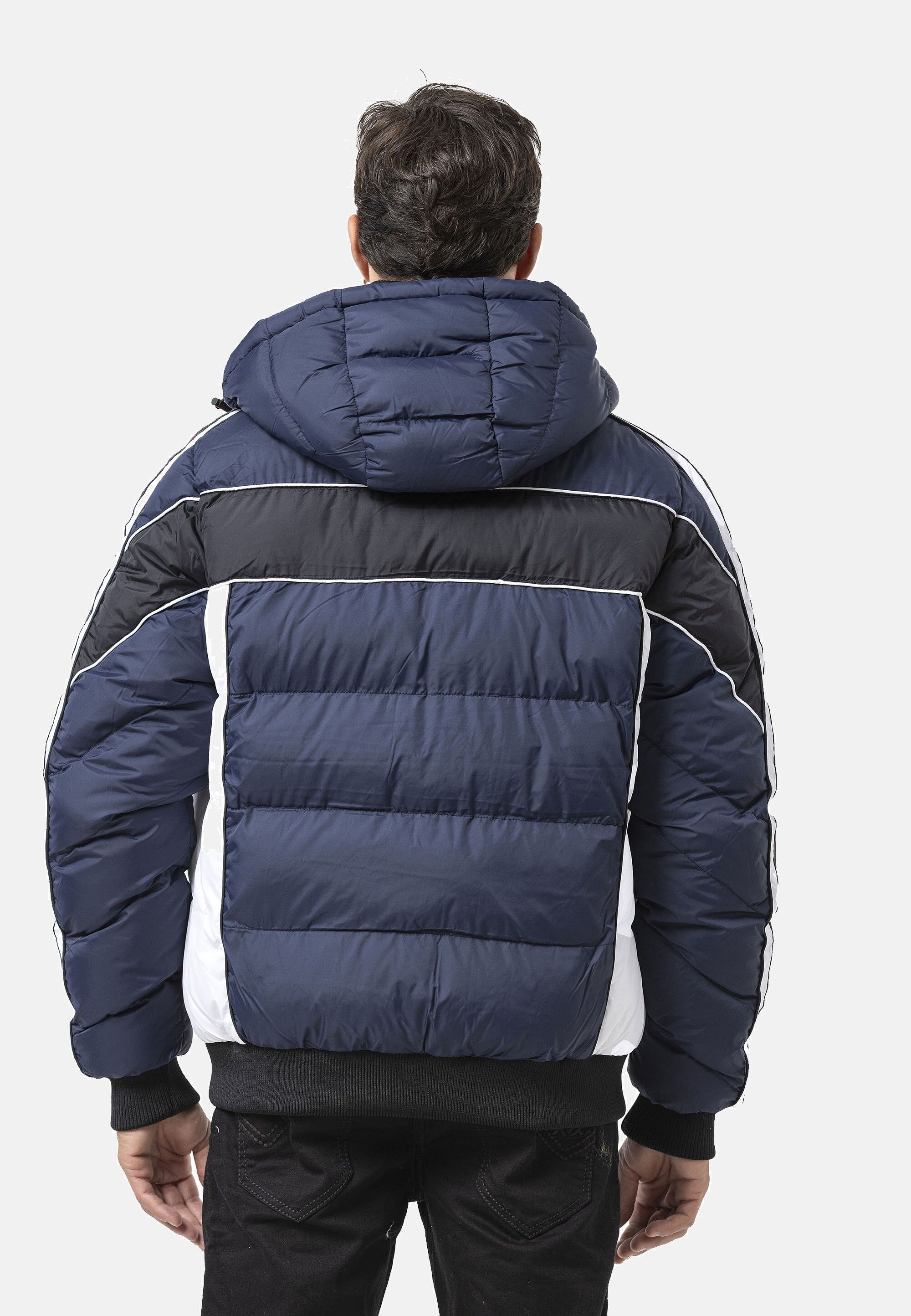 Cipo & Baxx Winterjacke »CM226« mit Kapuze funktional, stylisch & wetterfest