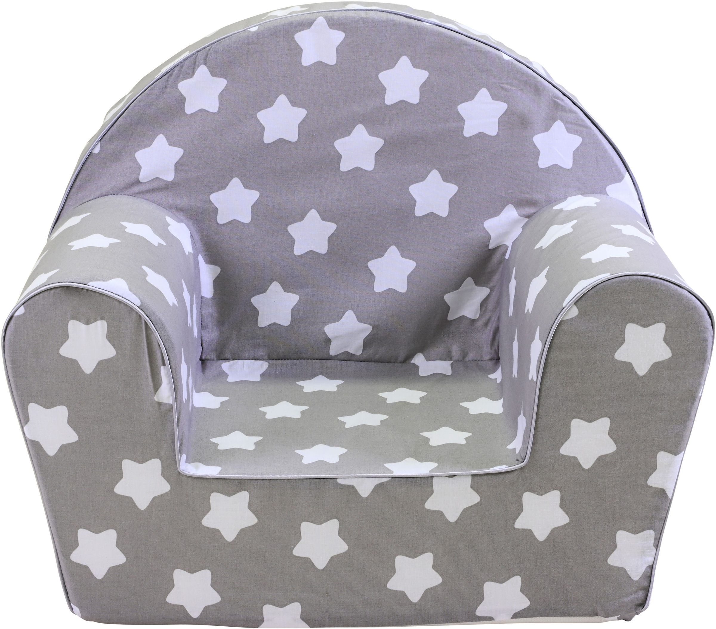 Knorrtoys® Sessel »Grey White Stars«, für Kinder; Made in Europe