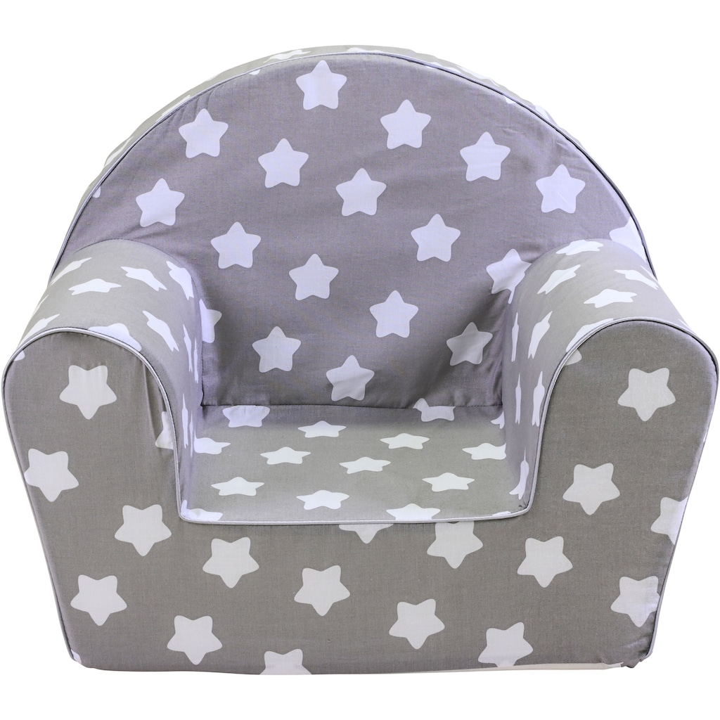 Knorrtoys® Sessel »Grey White Stars«