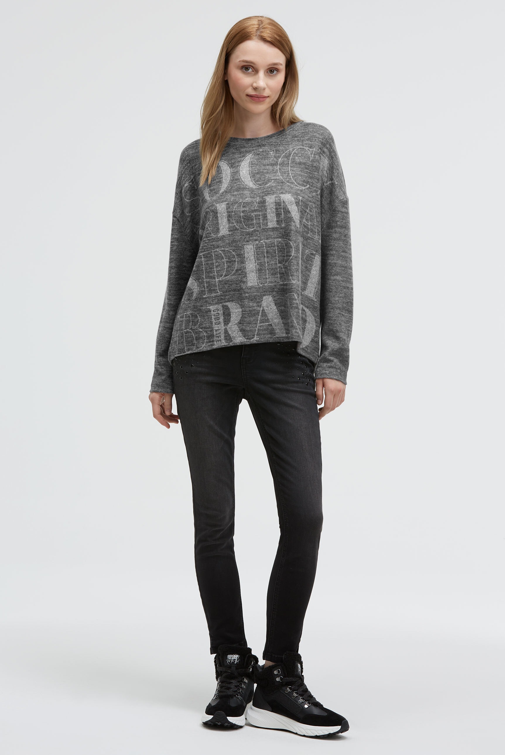 Thumbnail - SOCCX Rundhalspullover